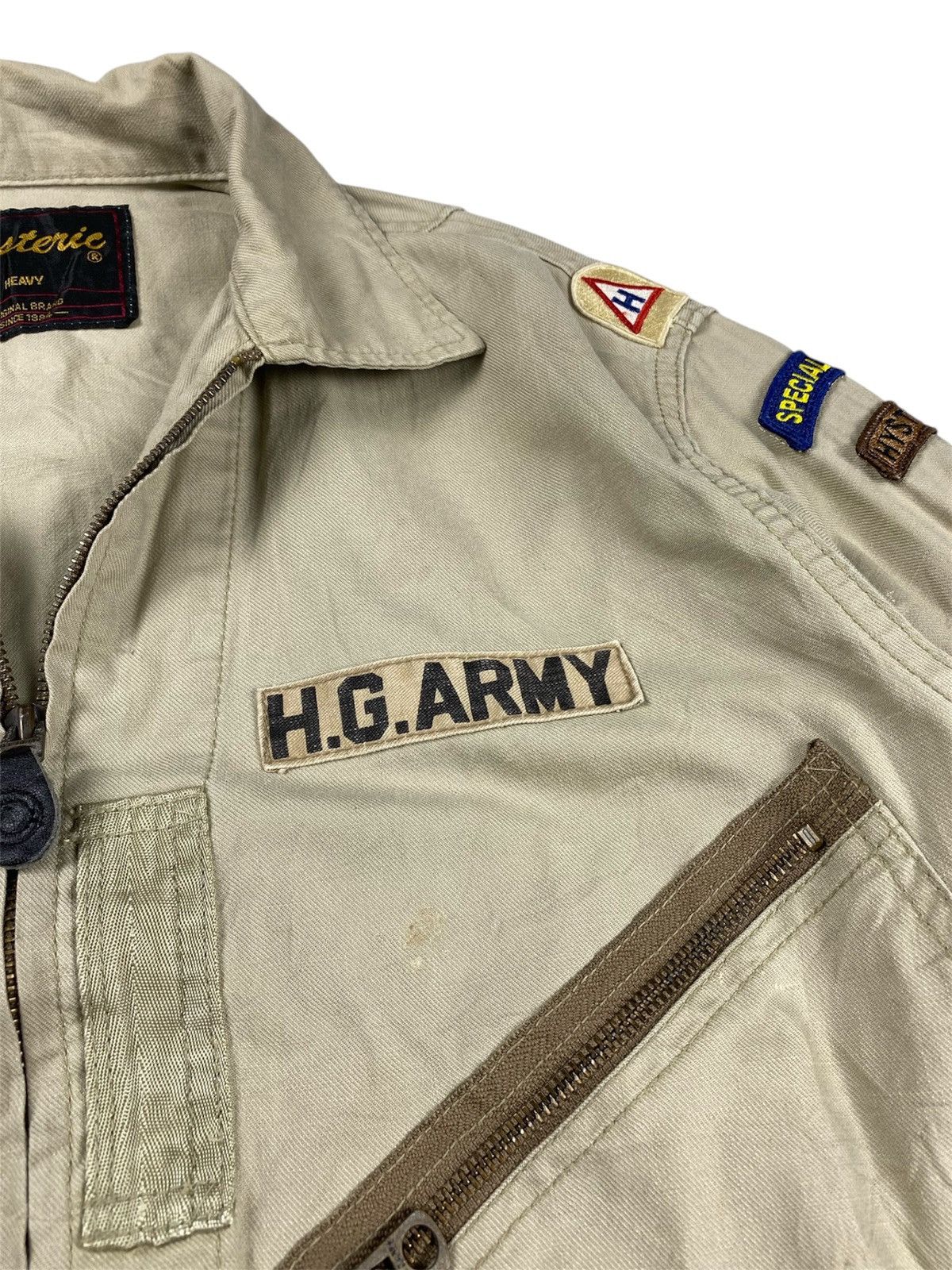 Hysteric Glamour Hysteric Glamour Heavy Army Jacket Size US L / EU 52-54 / 3 - 5 Thumbnail