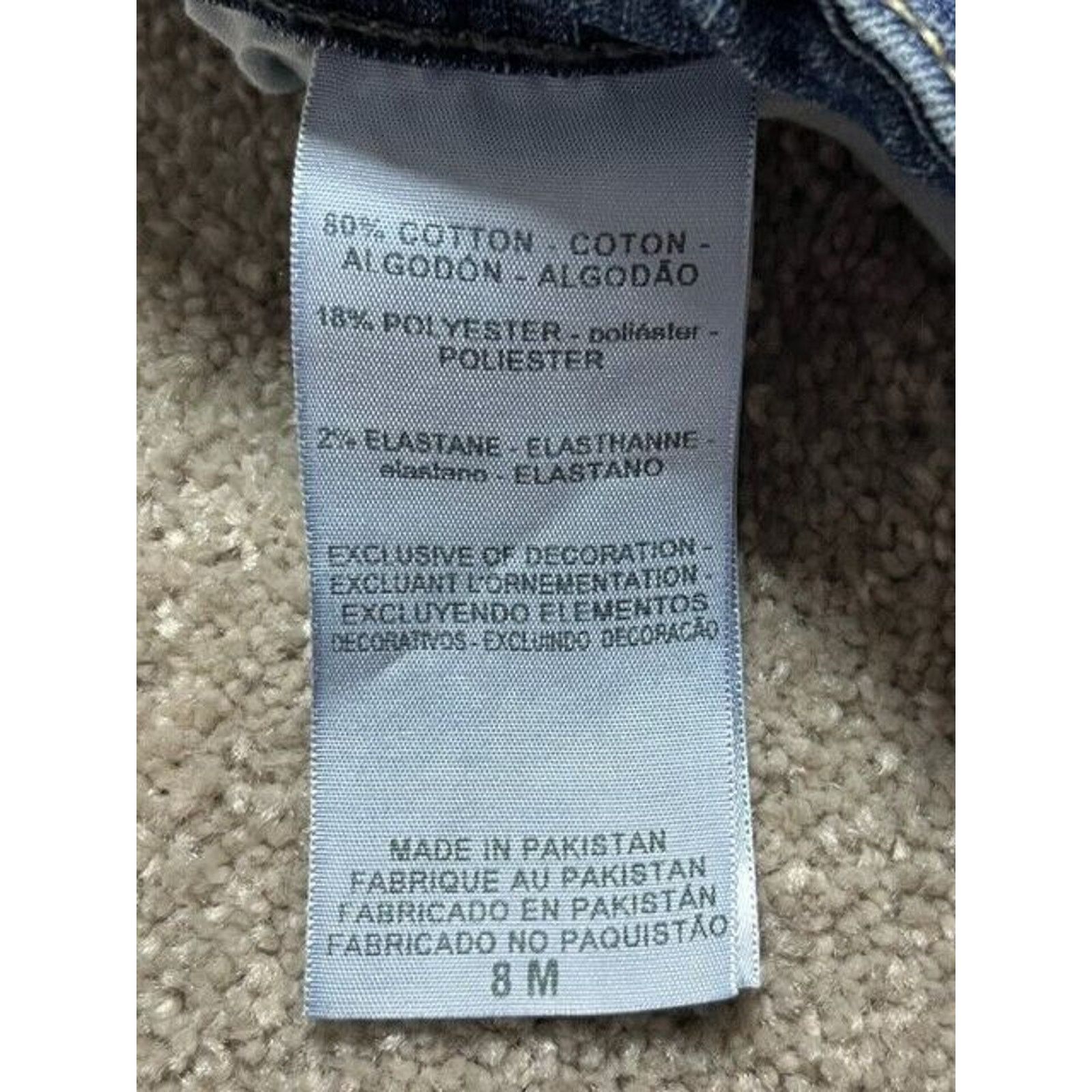 Levi's Levi's Signature Modern Boot Cut Jeans Womens 8M Denim Blue Size 30" / US 8 / IT 44 - 8 Thumbnail