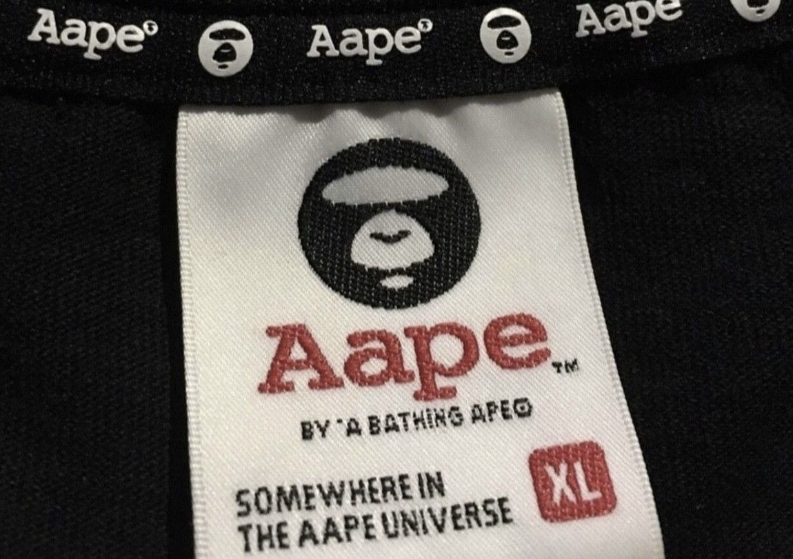 Aape × Bape Bape Aape camo logo tee shirt Size US XL / EU 56 / 4 - 4 Thumbnail