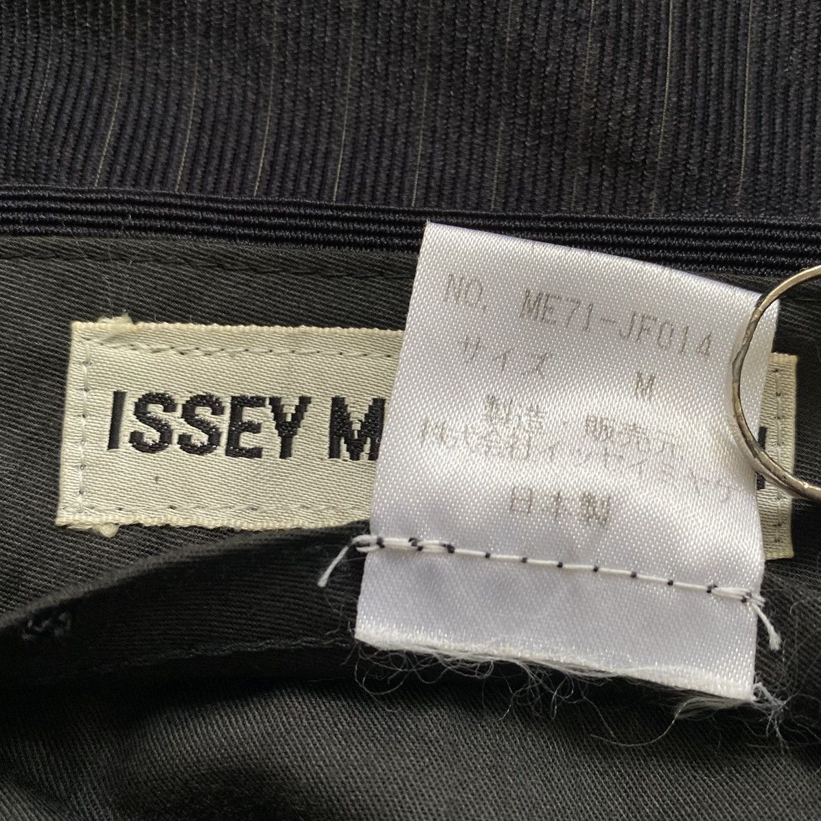 Issey Miyake 90s ISSEY MIYAKE MEN SALUR STRIPE CASUAL PANTS Size US 32 / EU 48 - 8 Thumbnail