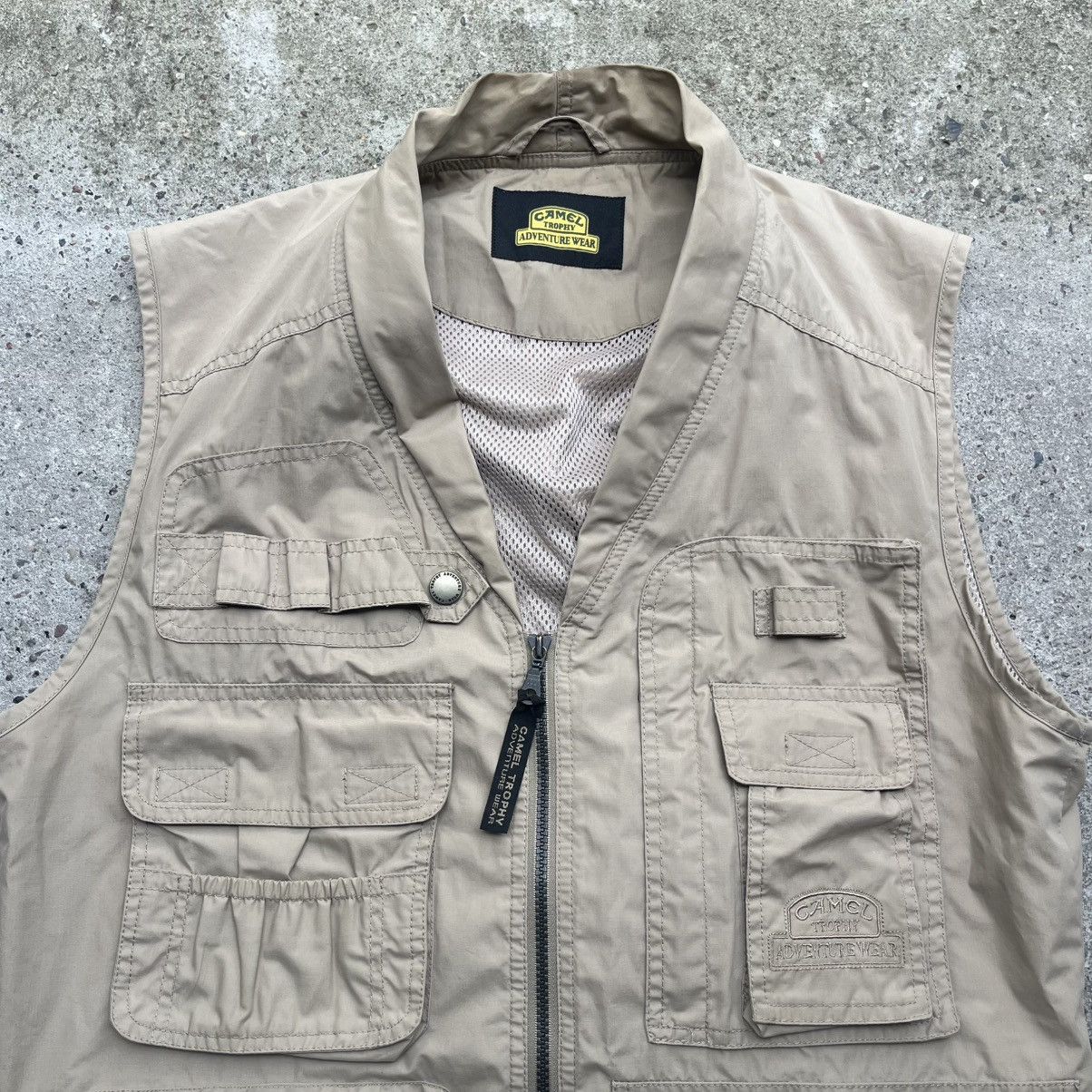Camel 90’s Vintage Camel Vest Military Tactical Vest Travis Scott Size US L / EU 52-54 / 3 - 3 Thumbnail