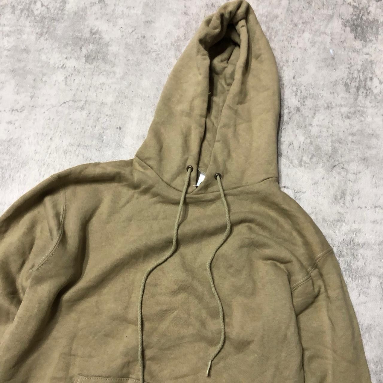 Fruit Of The Loom Khaki green Fruit of the Loom hoodie #skater Size US S / EU 44-46 / 1 - 2 Thumbnail