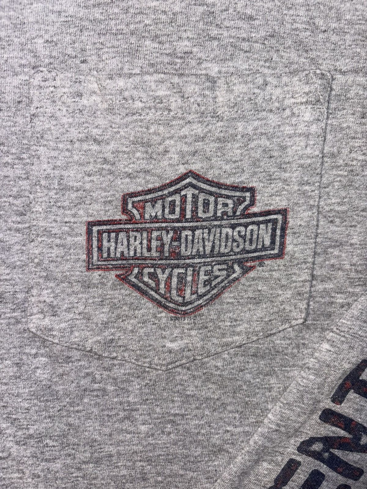 Harley Davidson Vtg Harley Davidson Motorcycle Freedom Indiana Long Sleeve Size US XXL / EU 58 / 5 - 3 Thumbnail