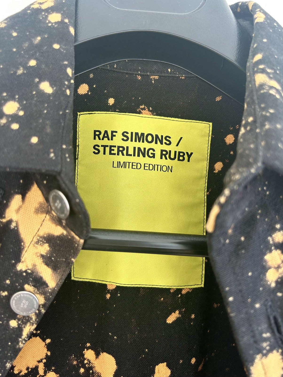 Raf Simons × Sterling Ruby AW14 RAF SIMONS STERLING RUBY TWO POCKET SHIRT Size US S / EU 44-46 / 1 - 4 Thumbnail