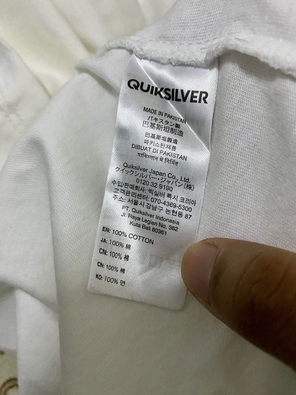 Quiksilver Rare vintage Quicksilver cross long sleeve Size US XS / EU 42 / 0 - 8 Thumbnail