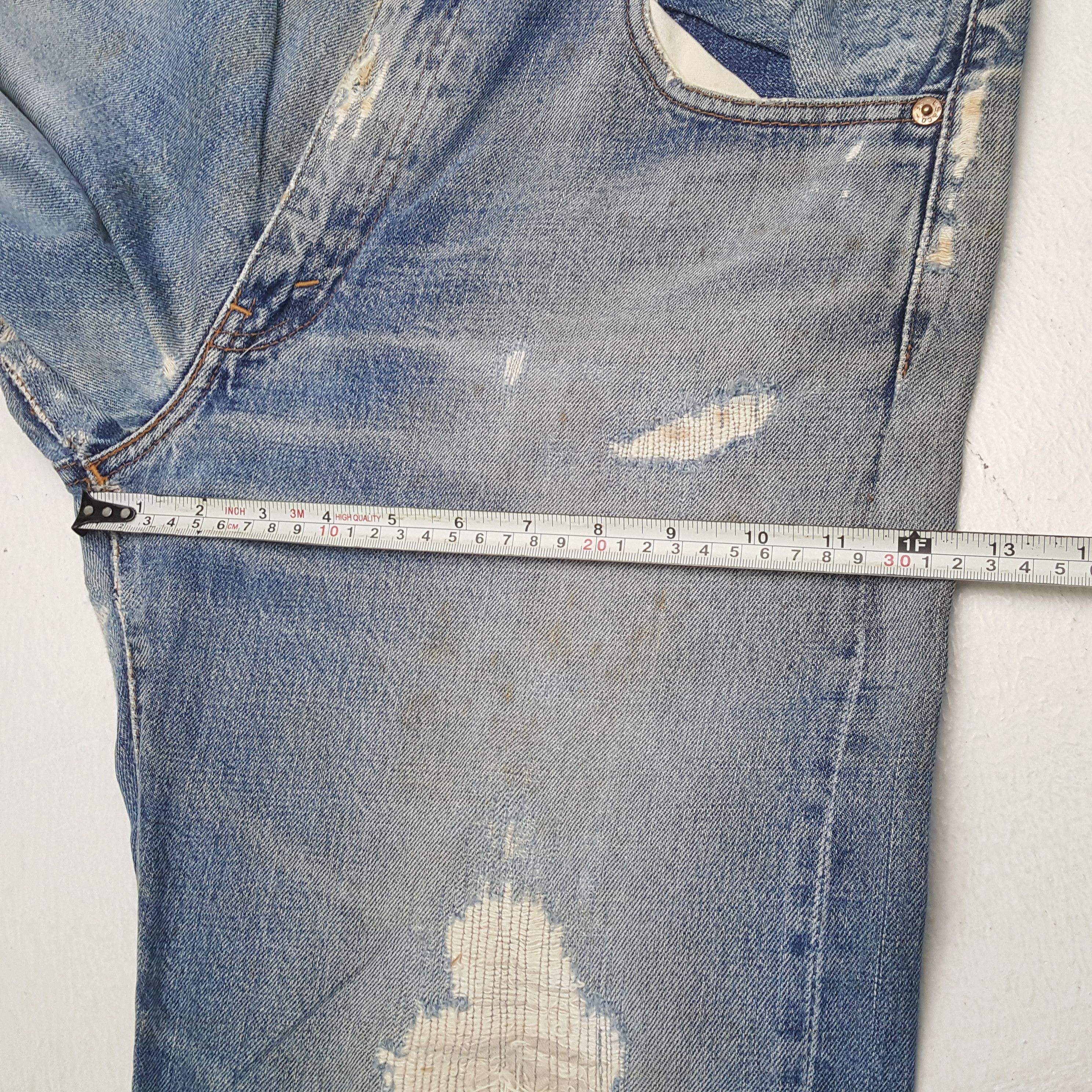 Levi's × Vintage Vintage LEVI'S Distressed Kurt Cobain Style Denim Jean Size US 31 - 9 Thumbnail