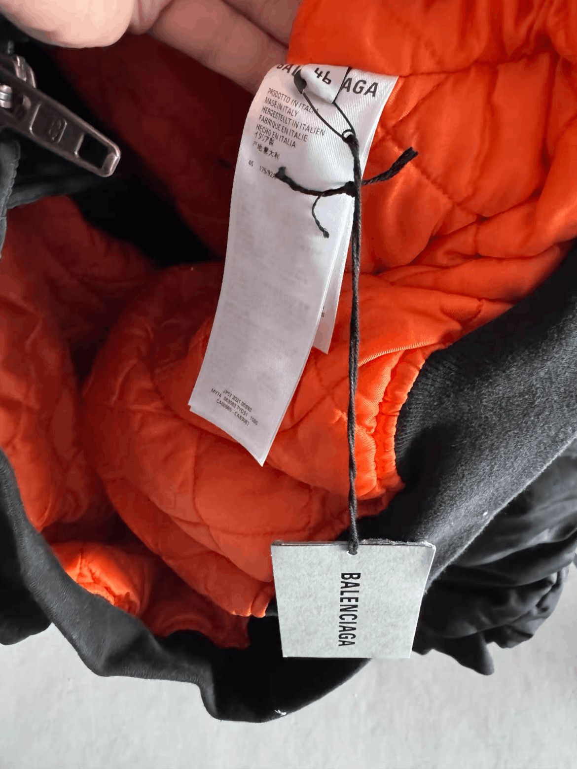 Balenciaga Balenciaga Sz 46 Balenciaga NASA Space Puffer Bomber-2506 Size US S / EU 44-46 / 1 - 8 Thumbnail