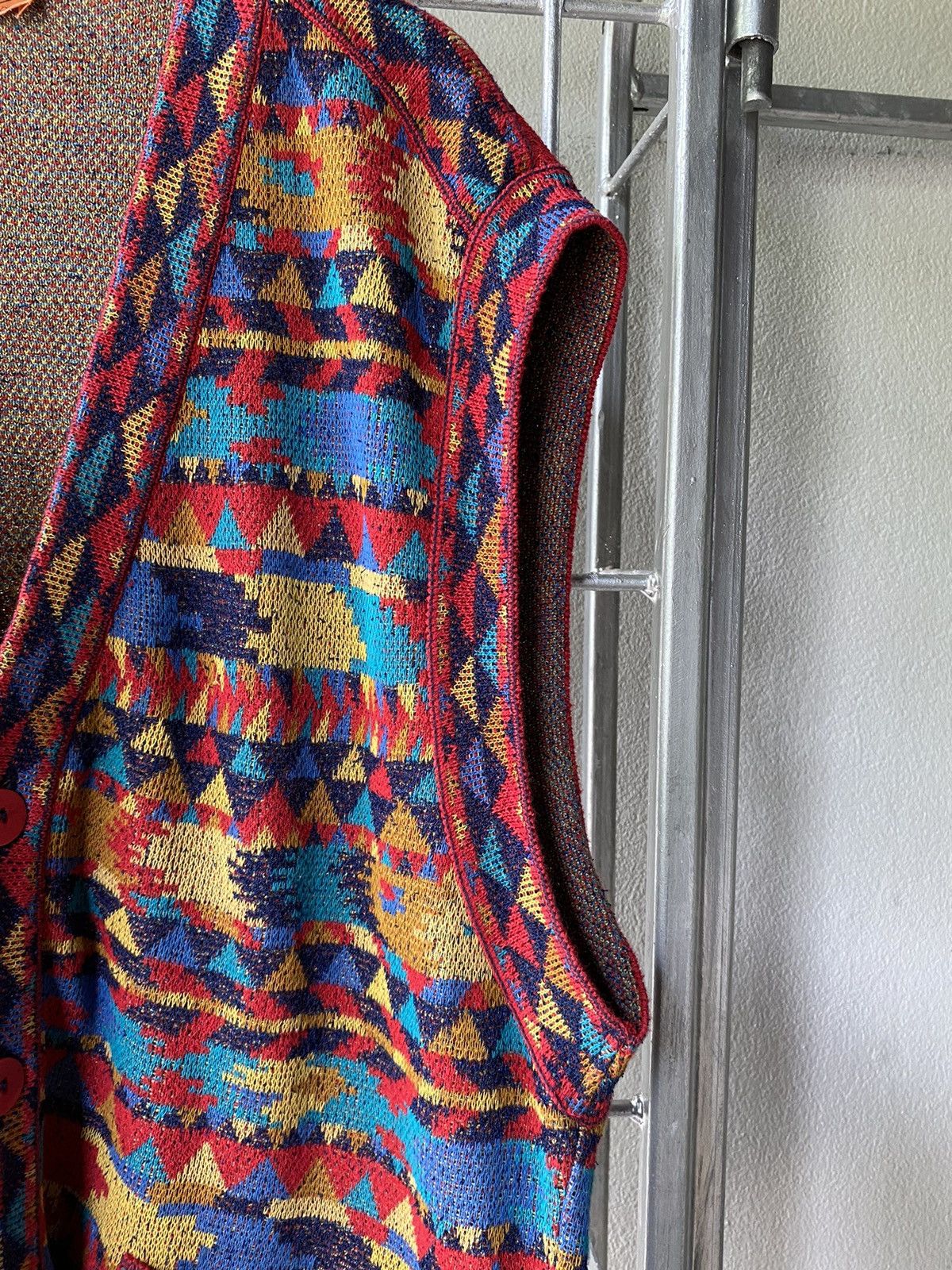 Missoni Missoni multicolor knitted vest Size US XL / EU 56 / 4 - 6 Thumbnail