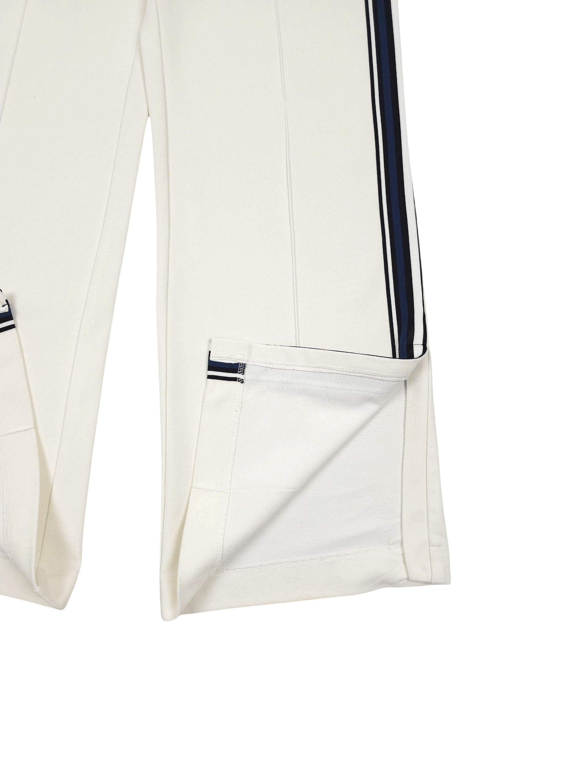 Bjorn Borg 💎 Bjorn Borg Wide Leg Flared Beige Trousers Pants Relaxed M Size US 32 / EU 48 - 5 Thumbnail