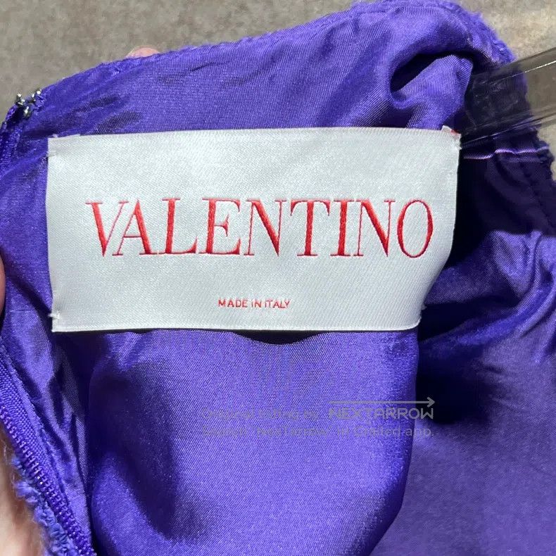 Valentino Valentino Purple tweed dress Size S / US 4 / IT 40 - 3 Thumbnail