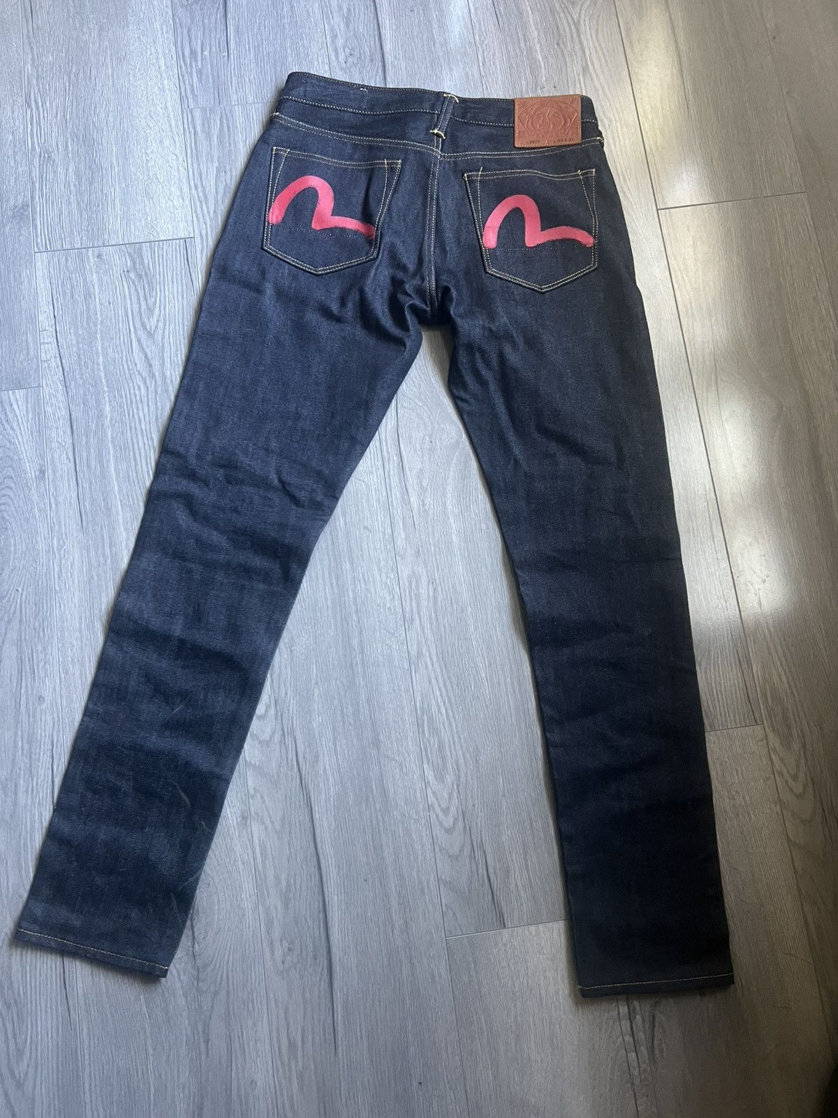 Evisu PINK LOGO EVISU JEANS Size US 34 / EU 50 - 4 Thumbnail