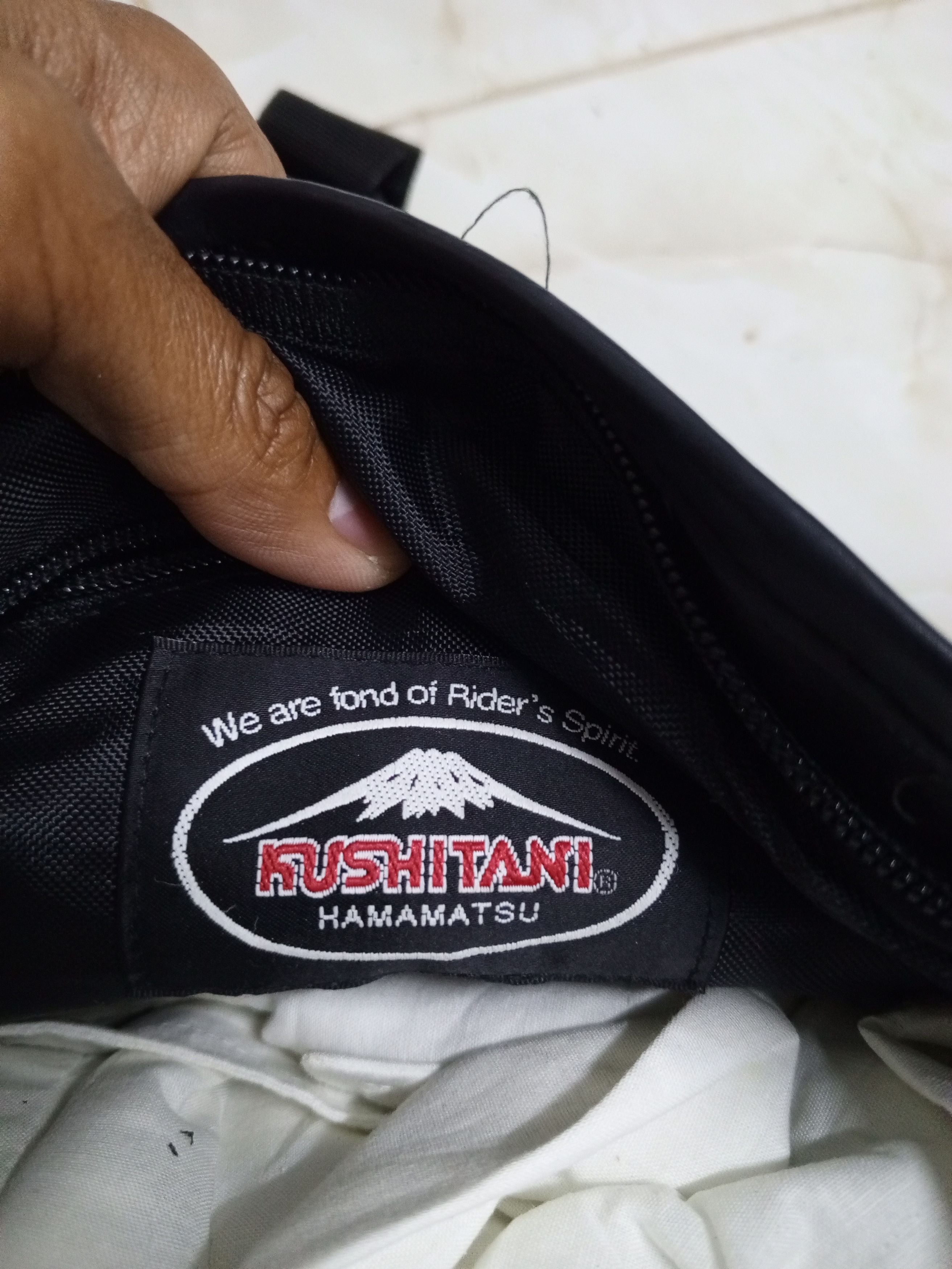 Japanese Brand 💥KUSHITANI HAMAMATSU💥 Waist Chest for Racing Rider Bag Size ONE SIZE - 11 Thumbnail