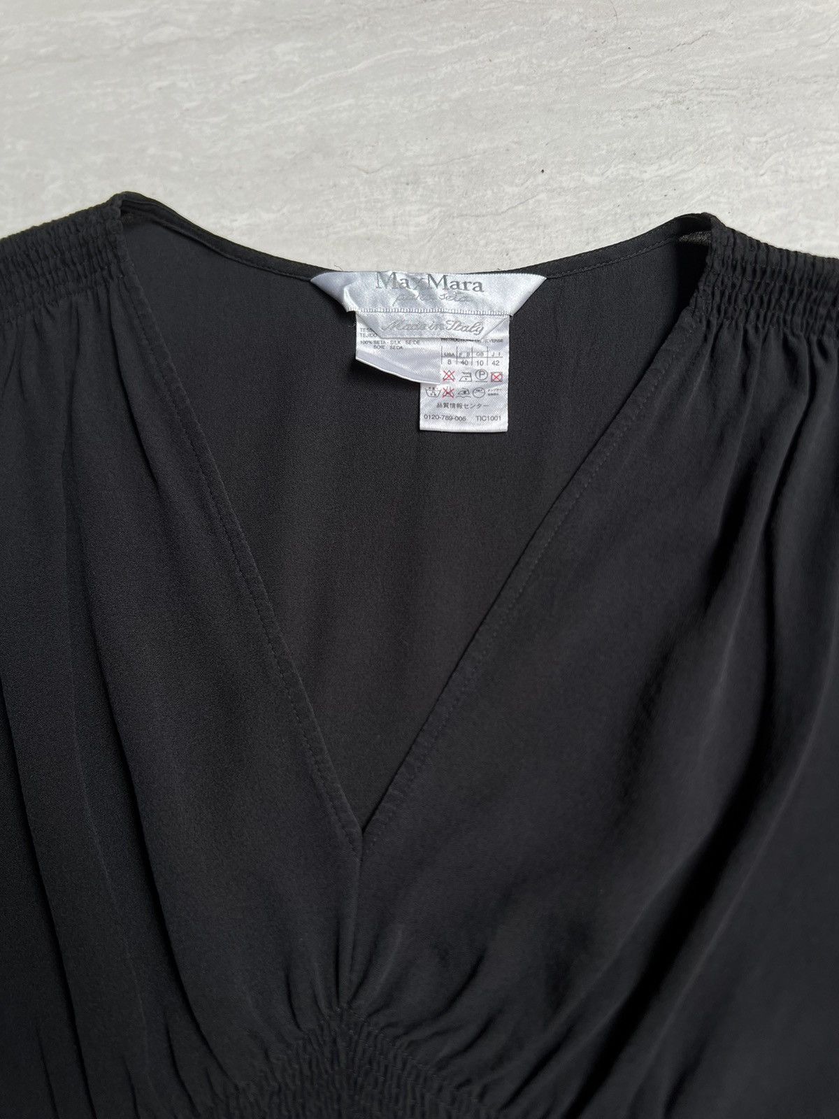 Max Mara MAX MARA Black Dress Size XS / US 0-2 / IT 36-38 - 10 Thumbnail
