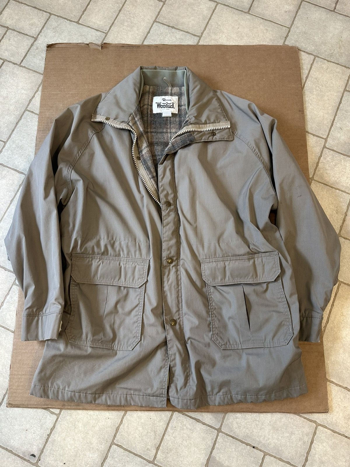 Vintage × Woolrich Woolen Mills Woolrich flannel lined jacket Size US L / EU 52-54 / 3 - 1 Thumbnail