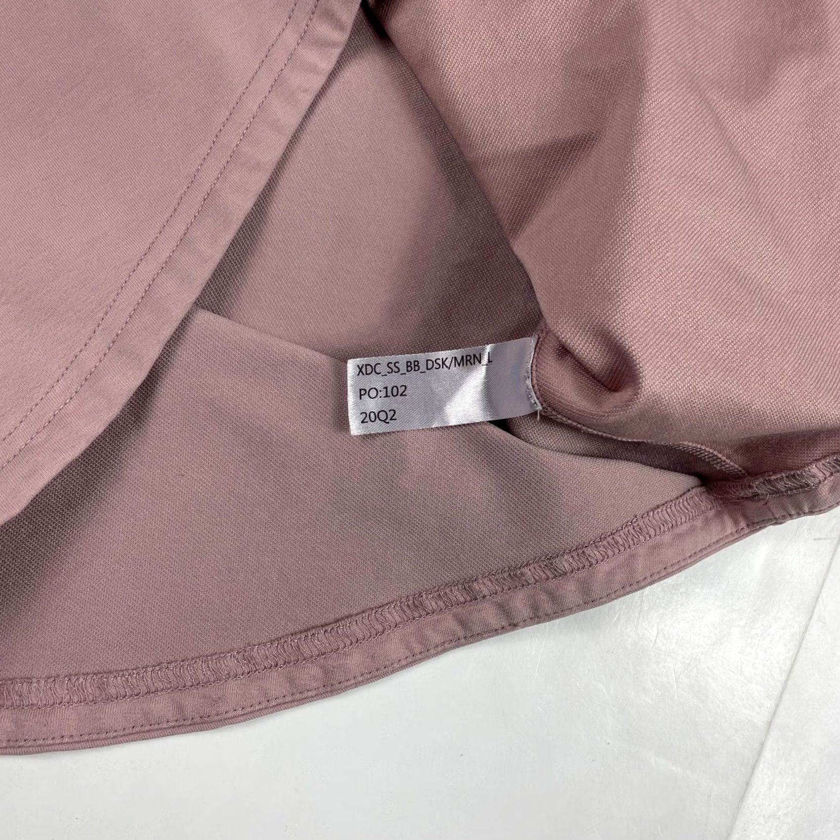 Pinko Final Answer: Bylt Mens Large Pink Drop Cut Crew Neck Short Sleeve Activewear Size US L / EU 52-54 / 3 - 6 Thumbnail