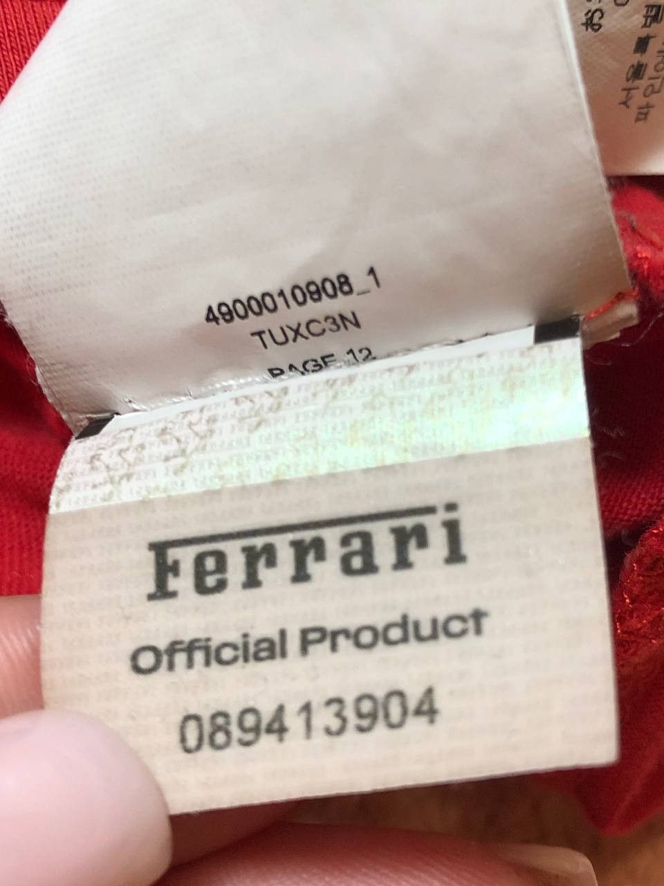 Ferrari × Puma Scuderia Puma x Ferrari F1 Racing Team 2022 Jersey Size XL Size US XL / EU 56 / 4 - 3 Thumbnail