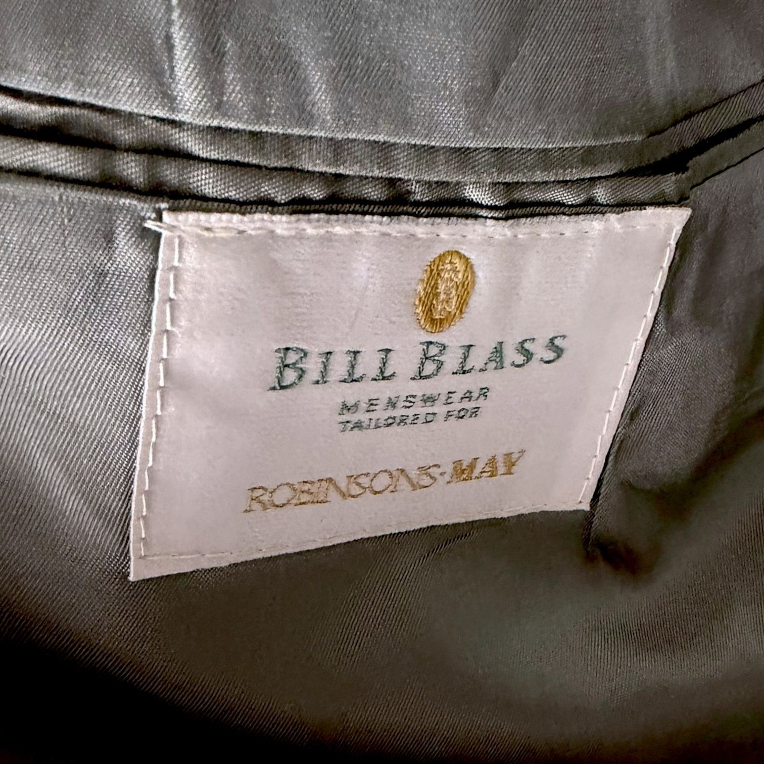Bill Blass Men's Vtg Bill Blass Single Breasted 100% Wool Blazer 42R Size 42R - 3 Thumbnail
