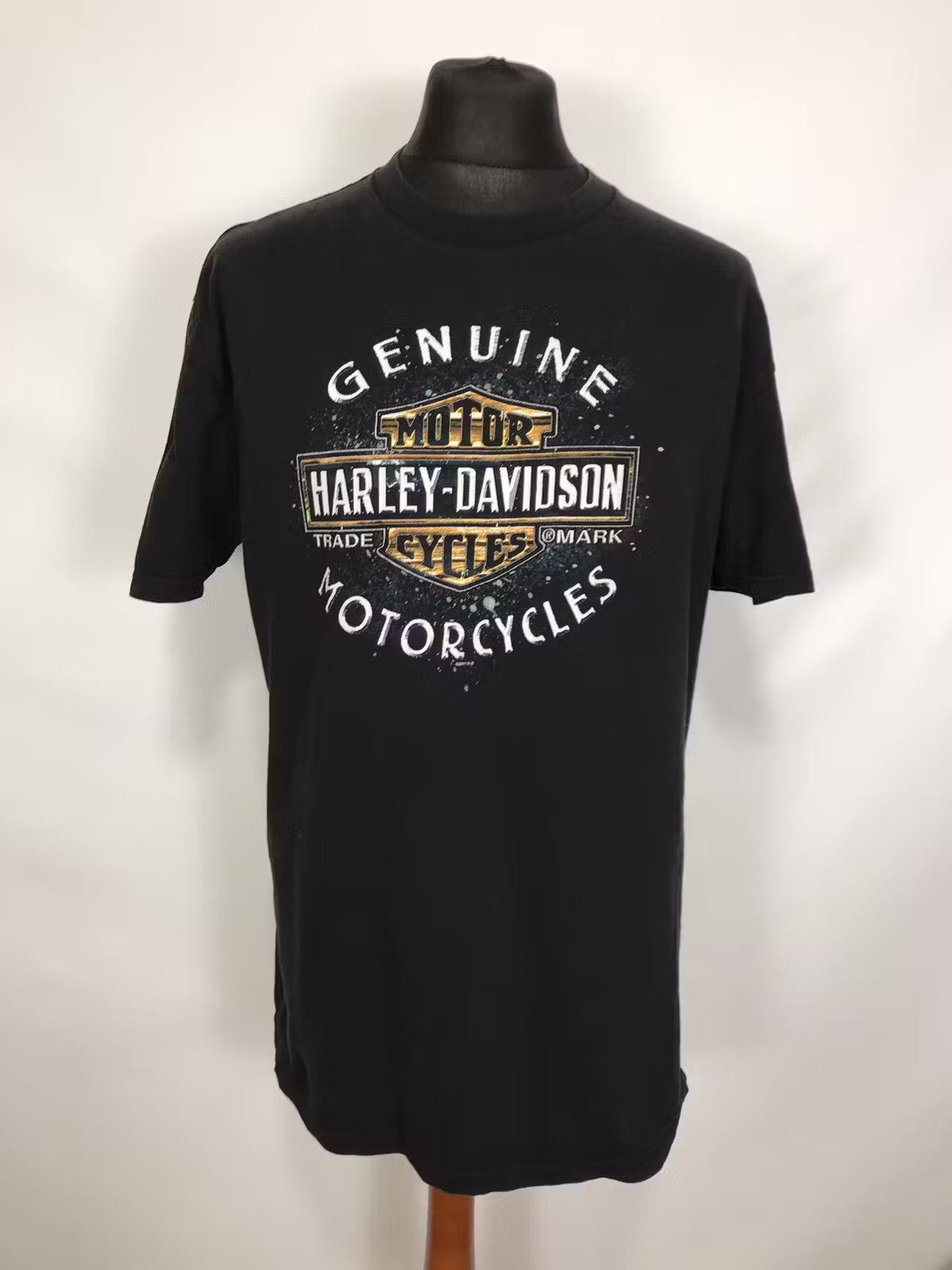 Band Tees × Harley Davidson × Vintage Vintage Harley Davidson t-shirt Size US XL / EU 56 / 4 - 1 Thumbnail