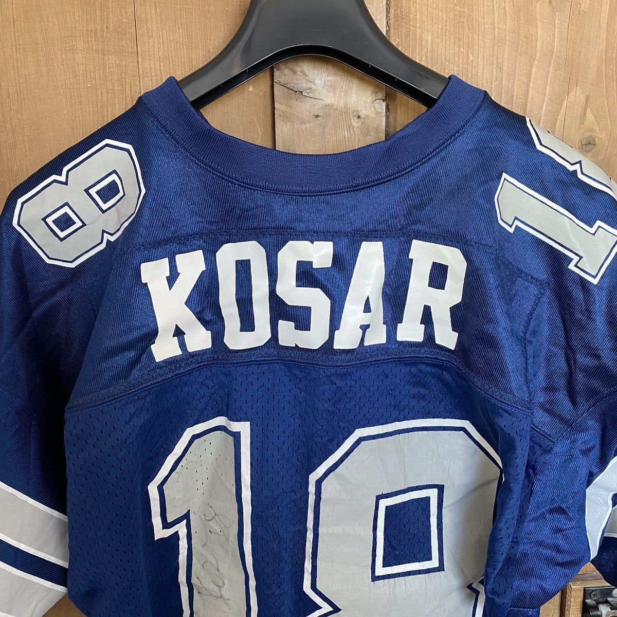 NFL Vintage 1993 Dallas Cowboys Kosar Jersey XL Signed Size US XL / EU 56 / 4 - 6 Thumbnail