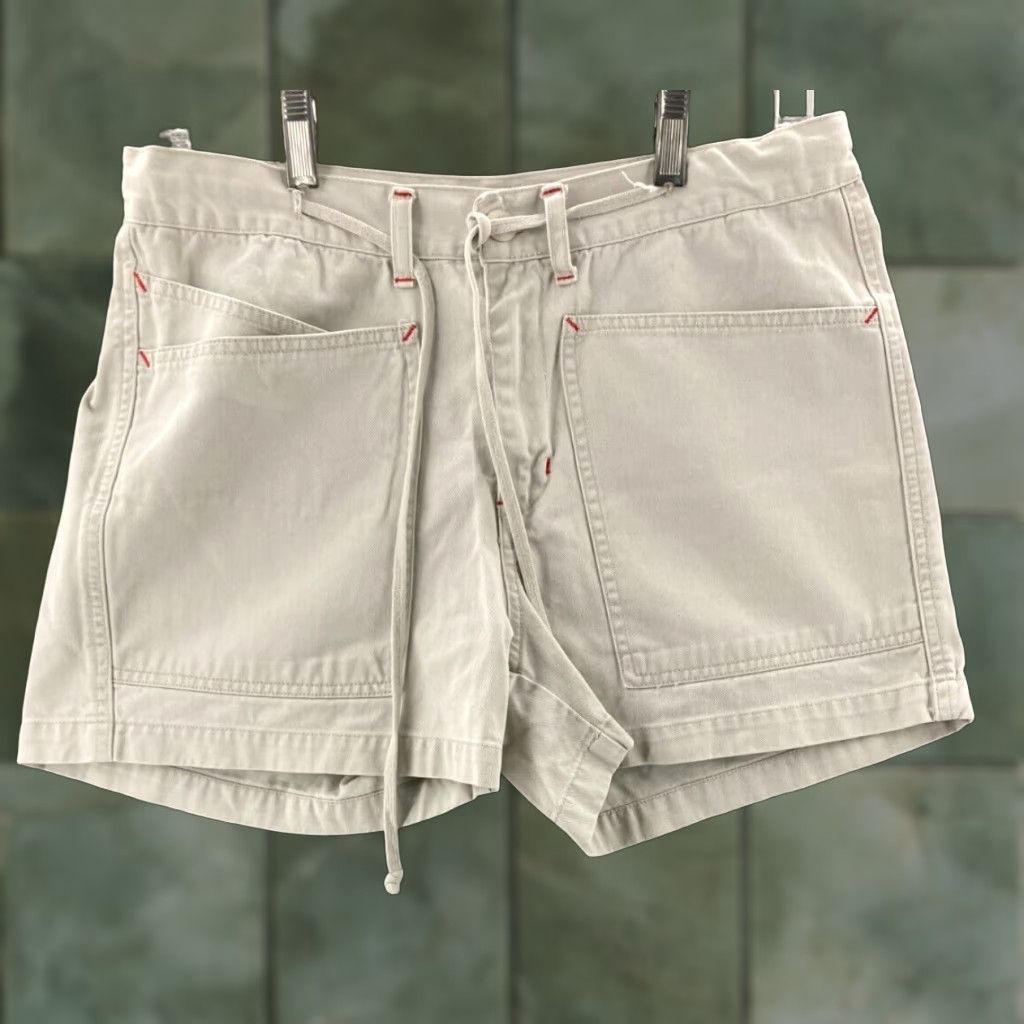 Vintage VINTAGE Chazz Bermuda Shorts Womens 5 White Denim 90s Size 27" / US 4 / IT 40 - 1 Thumbnail