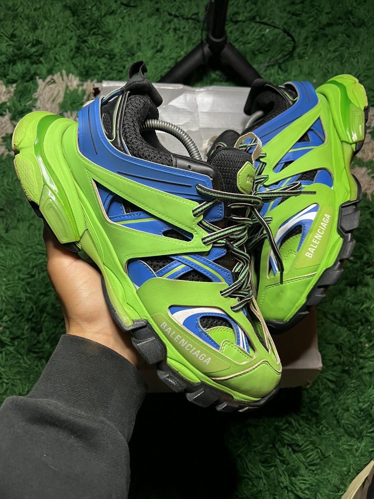 Balenciaga Sneakers Green Balenciaga Track Shoes Size 43eu/10us