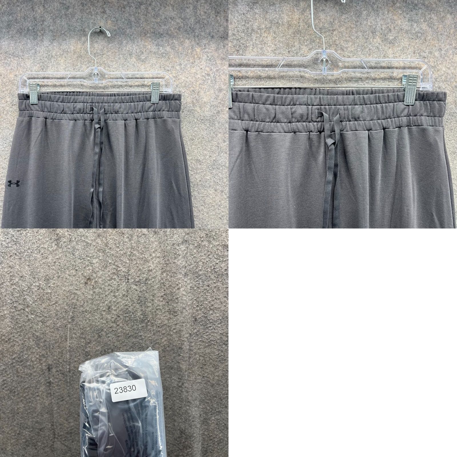 Under Armour Under Armour Sweatpants Women S Gray Athletic Jogger Stretch UA Tapered Regular Inseam 23 in Pockets Size 28" / US 6 / IT 42 - 8 Thumbnail