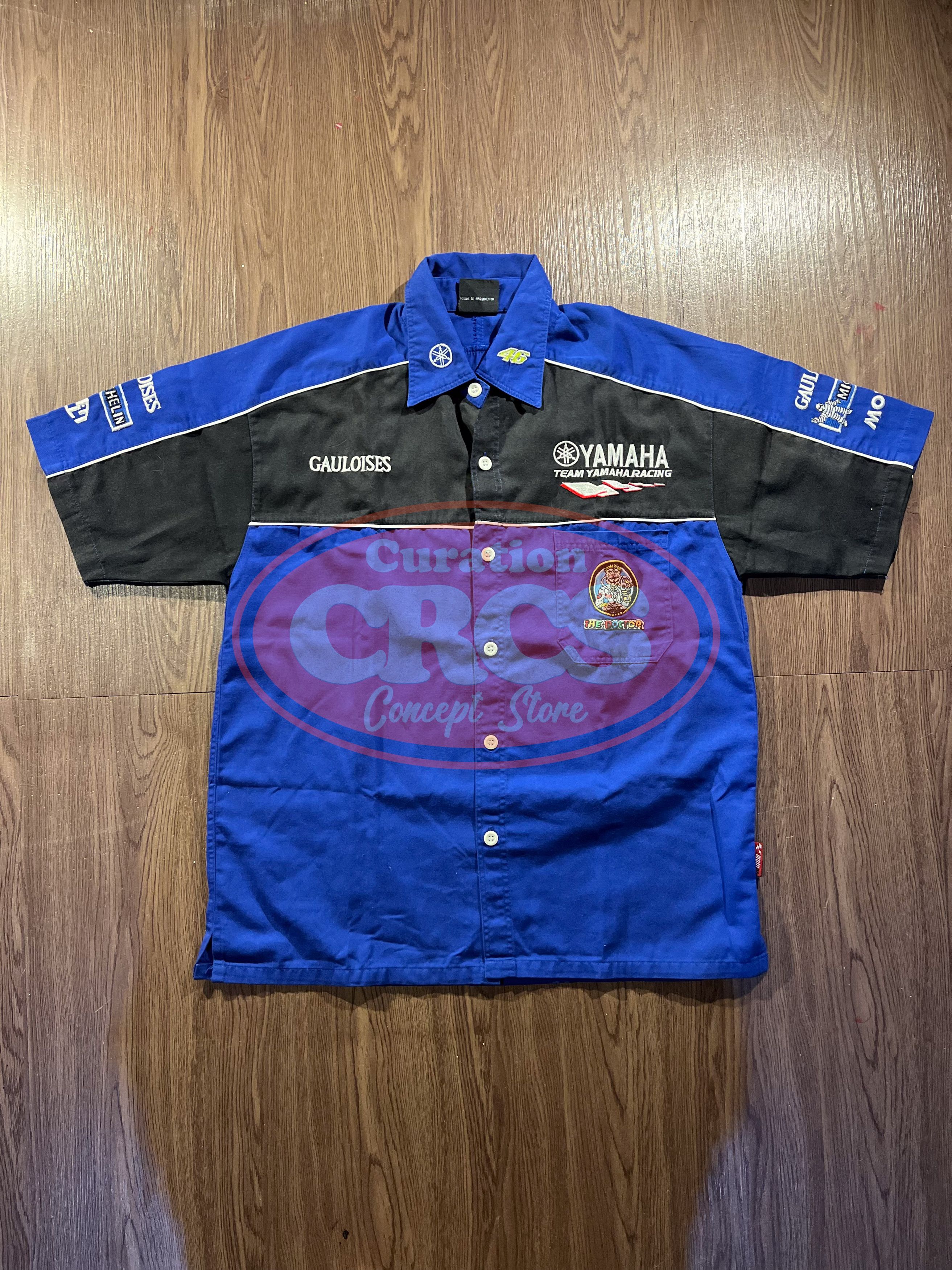 Other MOTO Yamaha Gauloises VR 46 Racing Team Workshirt Size US L / EU 52-54 / 3 - 3 Thumbnail