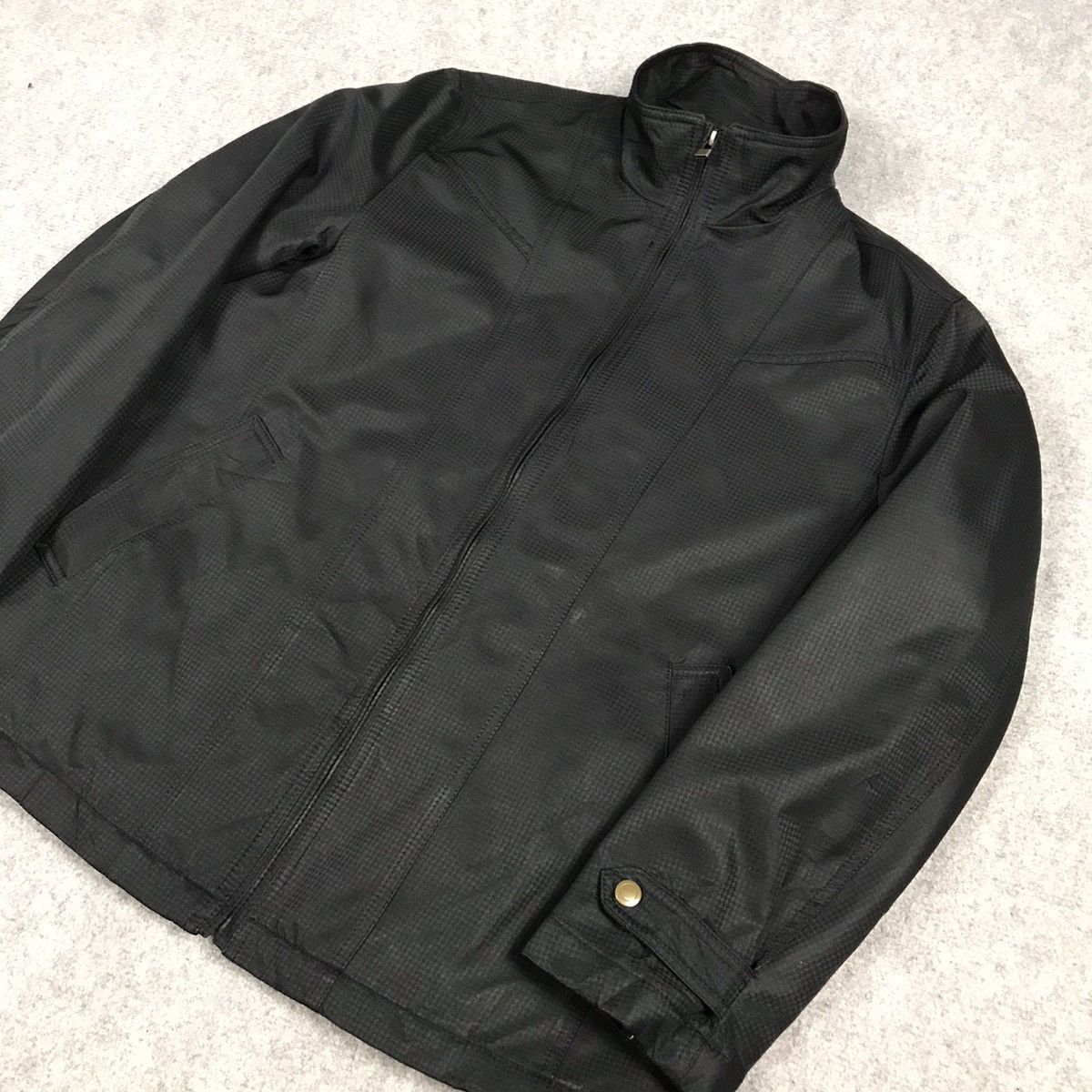 KANSAI YAMAMOTO ZIPPER BLACK JACKET