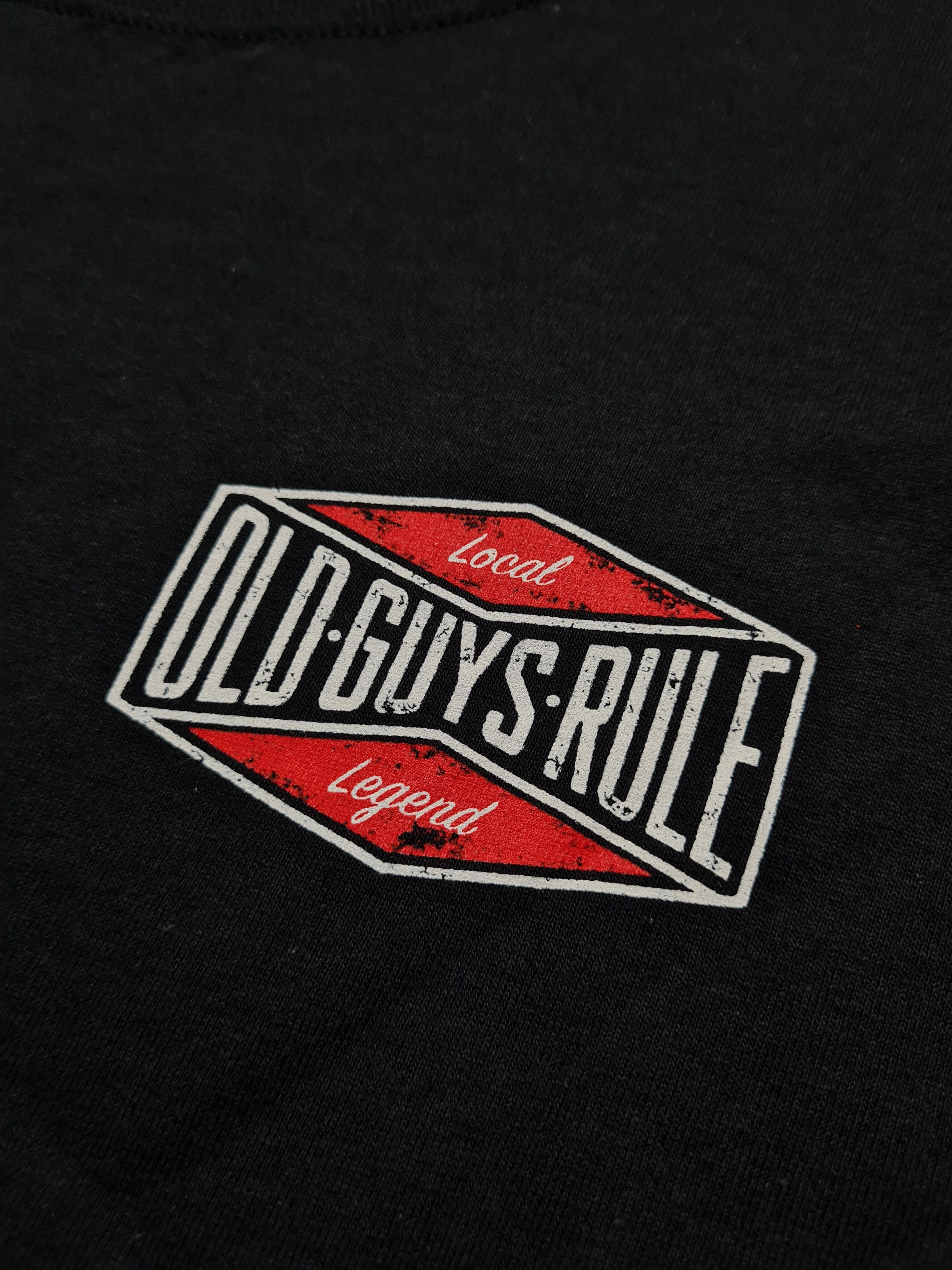 Other Vintage T-shirts OLD GUYS RULE Retro USA Black Big Logo M Size US M / EU 48-50 / 2 - 15 Thumbnail