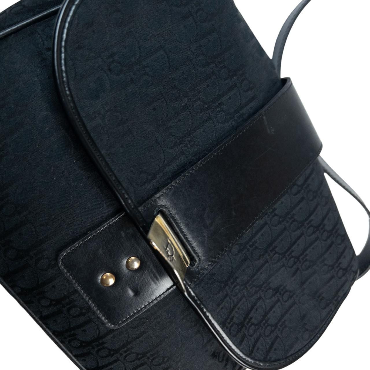 Dior Vintage Dior Monogram Cross Body Bag Size ONE SIZE - 8 Thumbnail