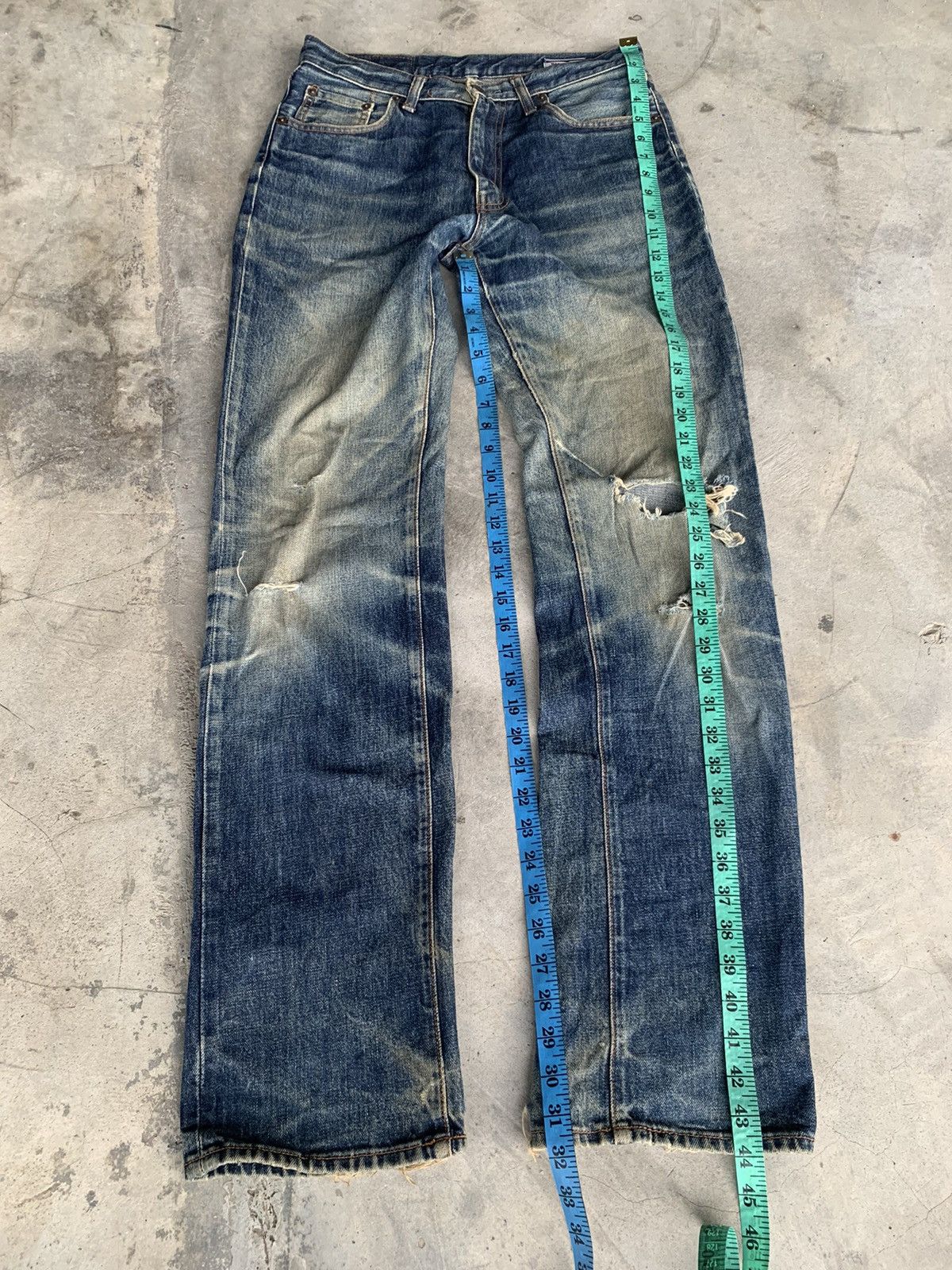 Big John BIG JOHN DISTRESSED DENIM. accept Reasonable offer 💥 Size US 30 / EU 46 - 4 Thumbnail