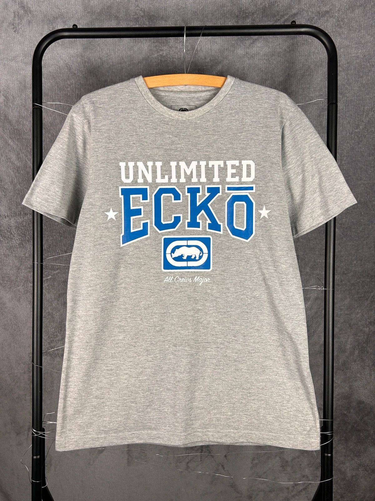 Ecko Unltd. Ecko Unltd collage tee grey big logo print spellout Size US L / EU 52-54 / 3 - 1 Thumbnail