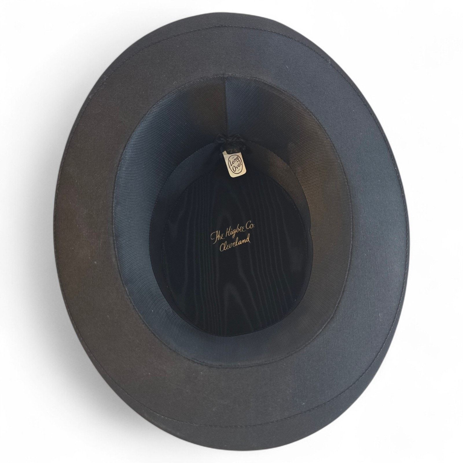 Other Higbee Co Vintage Collapsible Opera Top Hat Size 7 1/4 Oval Size ONE SIZE - 22 Thumbnail