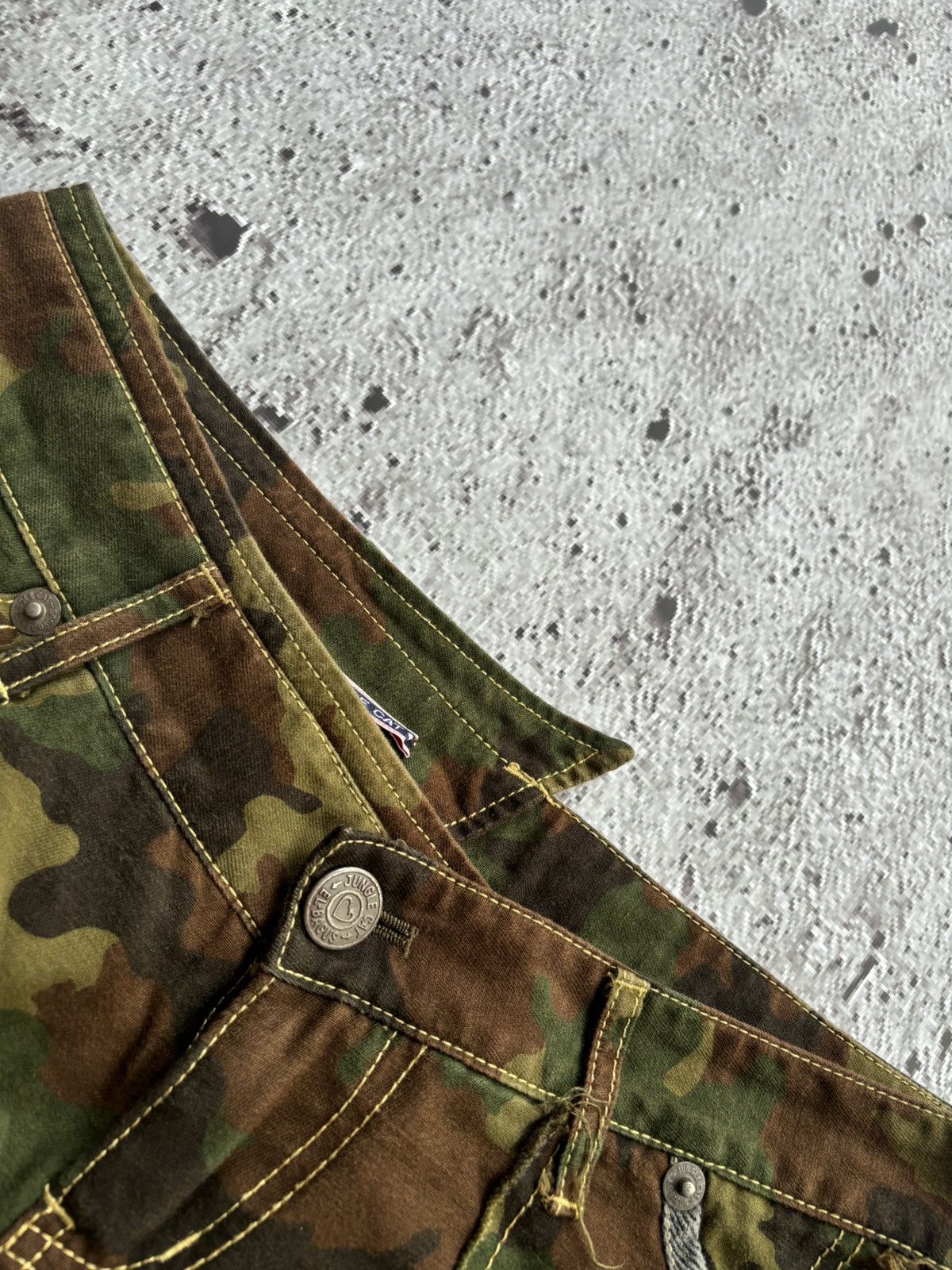 Hysteric Glamour Y2k Jungle Cat Camo Punk style Women's Shorts Size 30" / US 8 / IT 44 - 6 Thumbnail