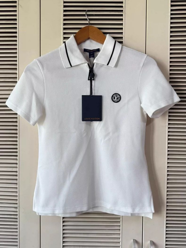 Louis Vuitton LOUIS VUITTON White Polo shirt Size US XS / EU 42 / 0 - 1 Thumbnail