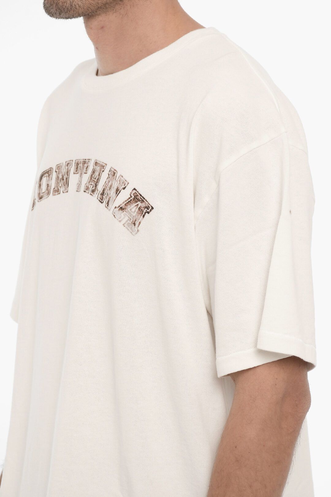 1989 STUDIO og1mm1024 Crewneck T-Shirt in White Size US S / EU 44-46 / 1 - 3 Thumbnail
