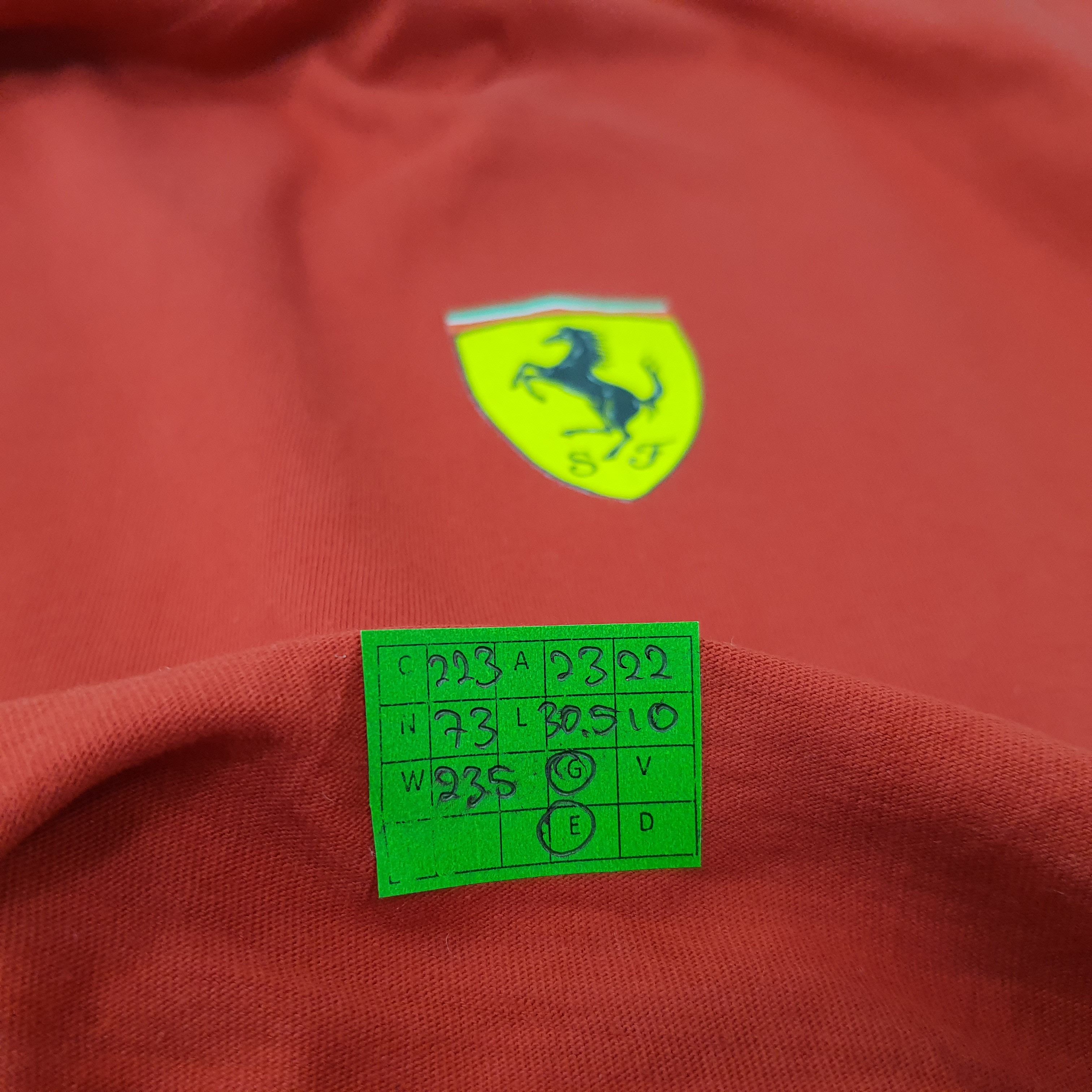 Ferrari Vintage Ferrari F1 Racing Formula 1 Tshirt C223N73 Size US XL / EU 56 / 4 - 10 Thumbnail