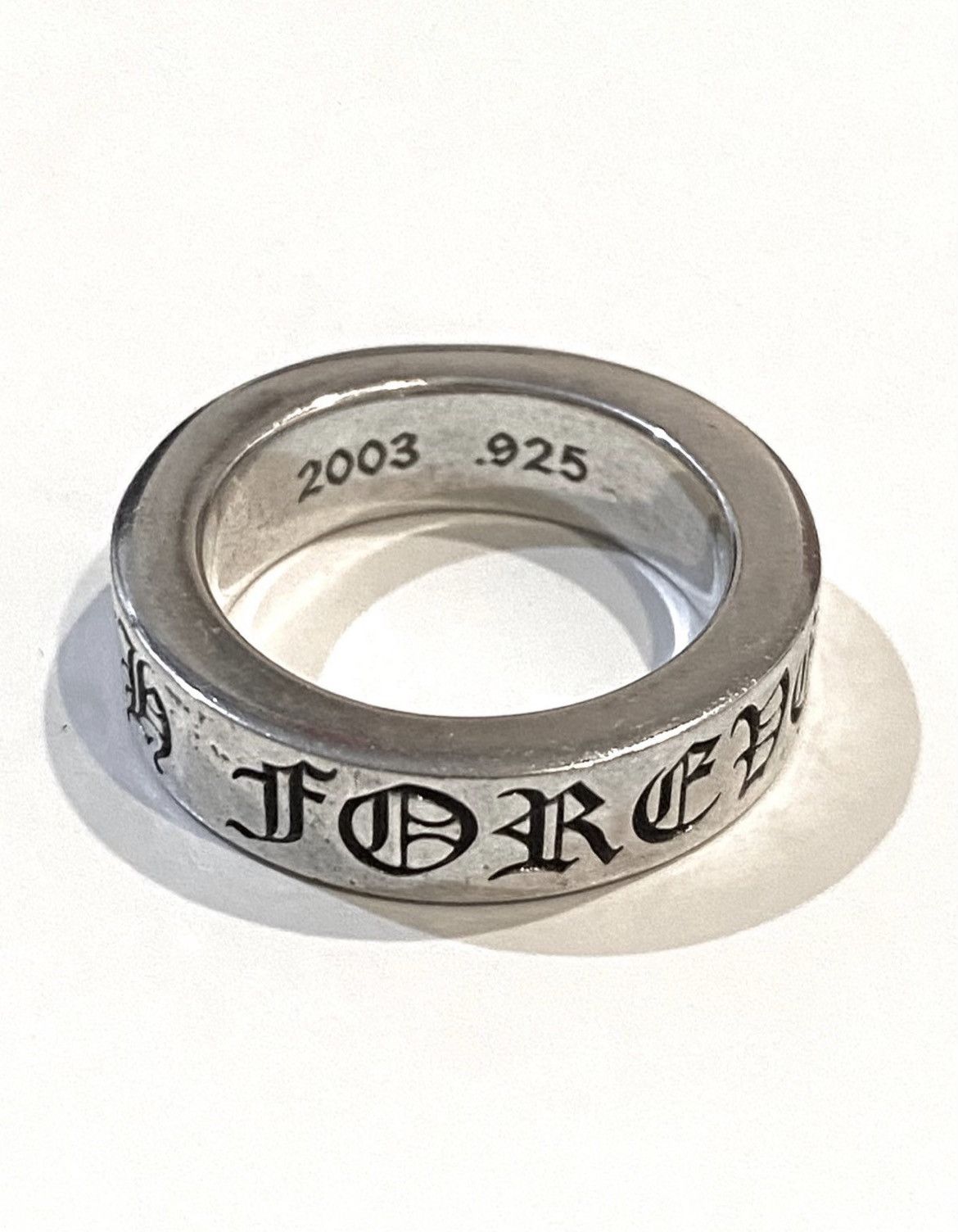 Chrome Hearts Chrome hearts Forever Ring size 7 Grailed