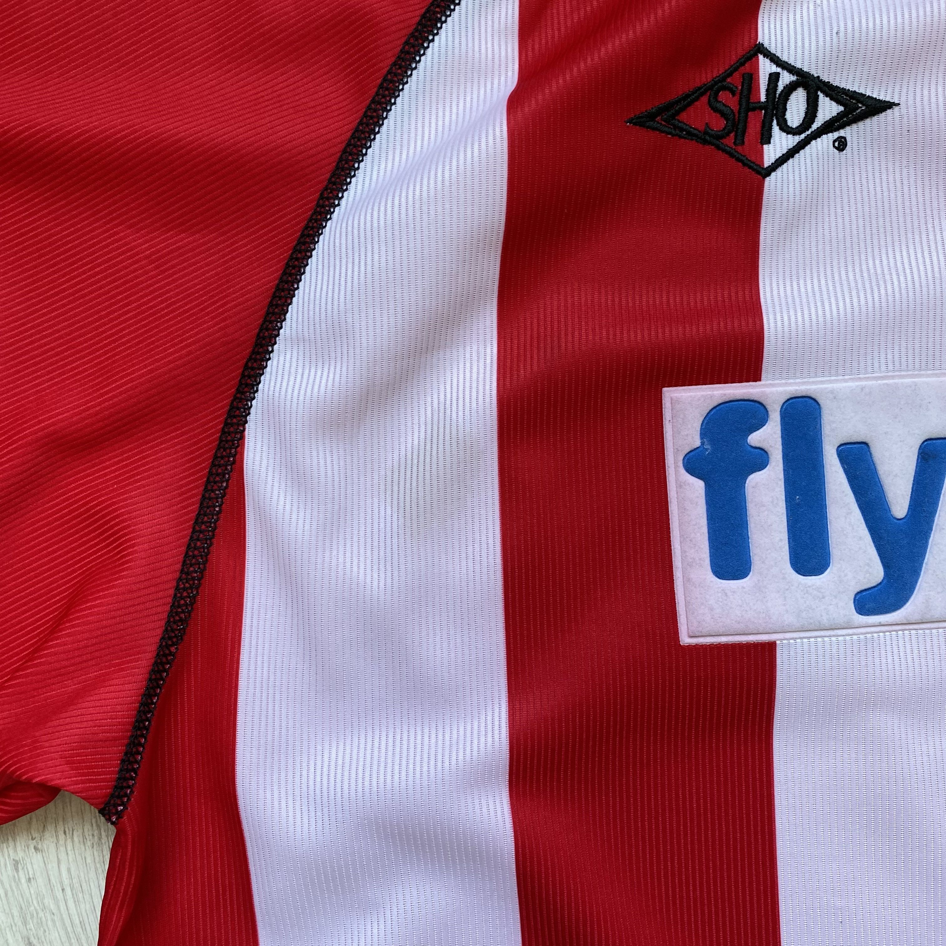 Nike ⚽️ Vintage 90s Exeter City SHO jersey long sleeve Blokcore Size US L / EU 52-54 / 3 - 6 Thumbnail