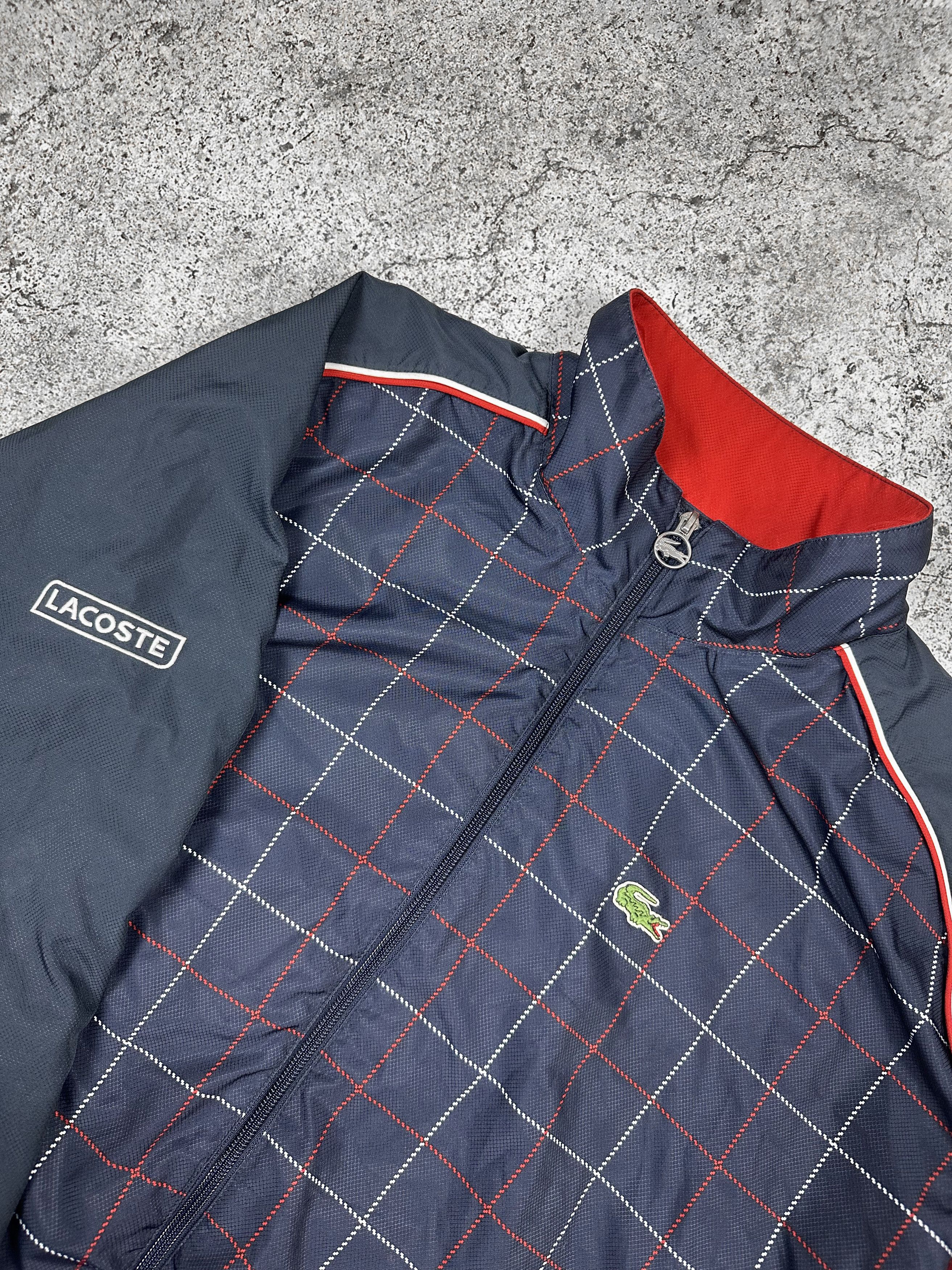 Lacoste 🐊 Lacoste Sport Vintage Olympics Track Jacket Y2K Drill 🐊 Size US XL / EU 56 / 4 - 11 Thumbnail