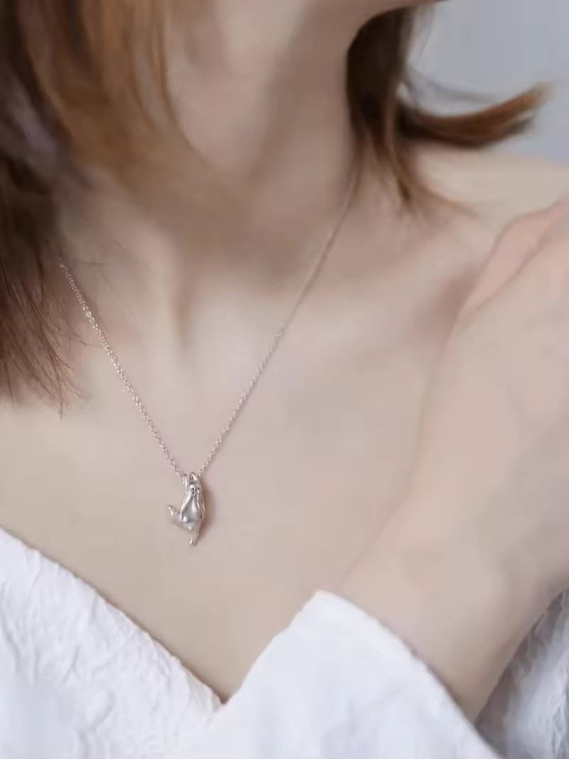 Jewelry Naughty Little Rabbit Necklaces Size ONE SIZE - 5 Thumbnail