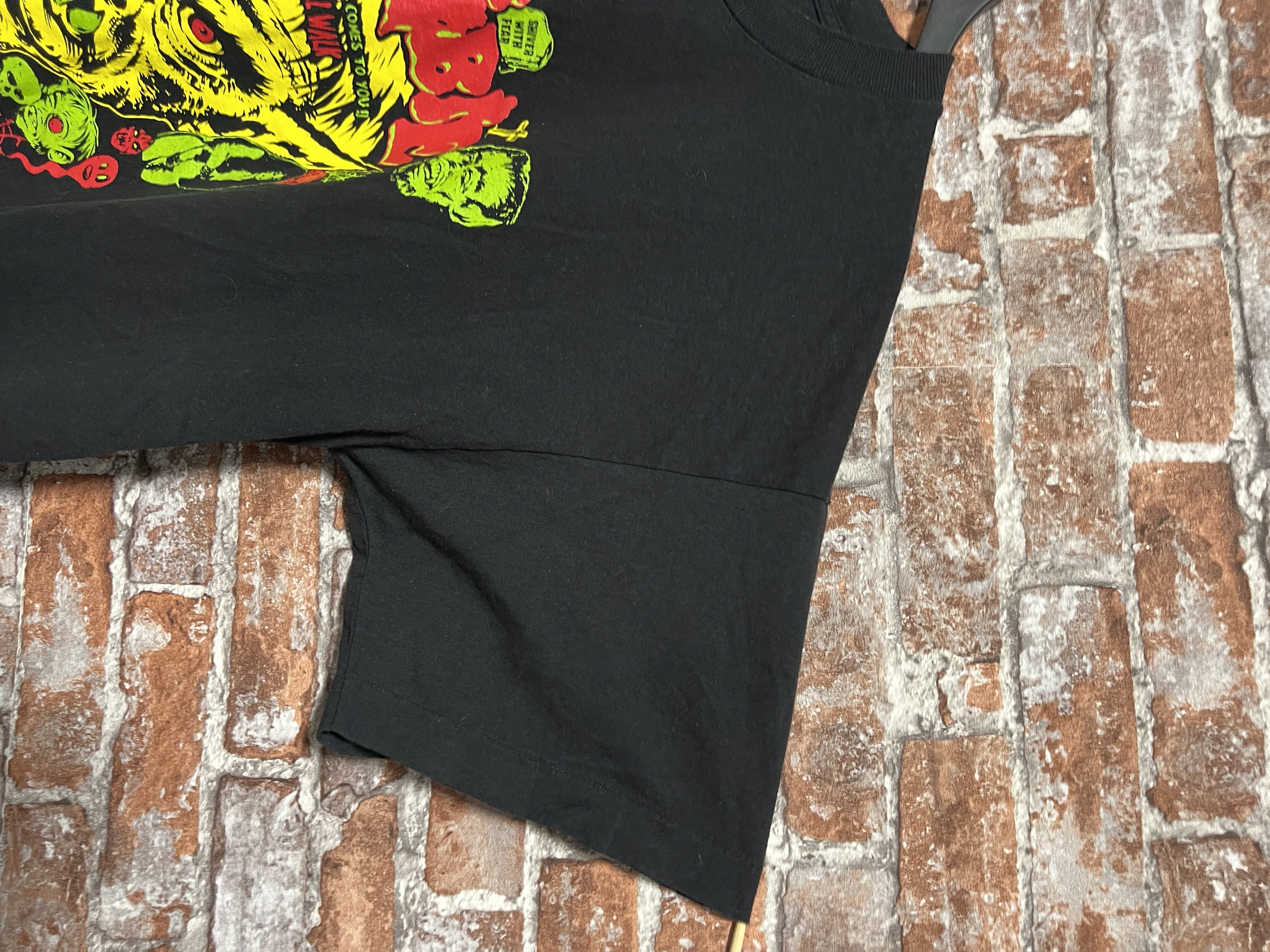 Band Tees × Vintage Vintage 90s Rob Zombie Rock Band T-shirt Size US XL / EU 56 / 4 - 5 Thumbnail