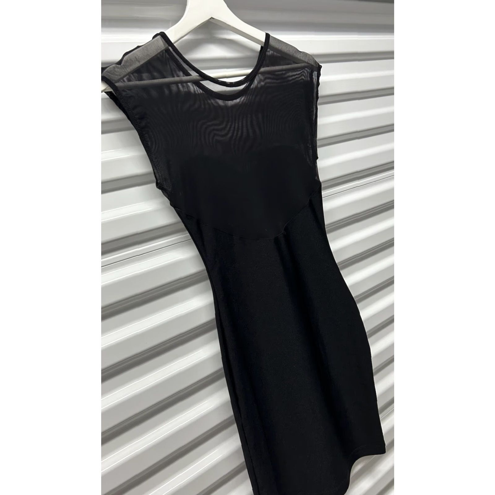 American Apparel American Apparel Women Dress Sleeveless Midi Black MadeInUSA Size XS ThinStretch Size XS / US 0-2 / IT 36-38 - 4 Thumbnail