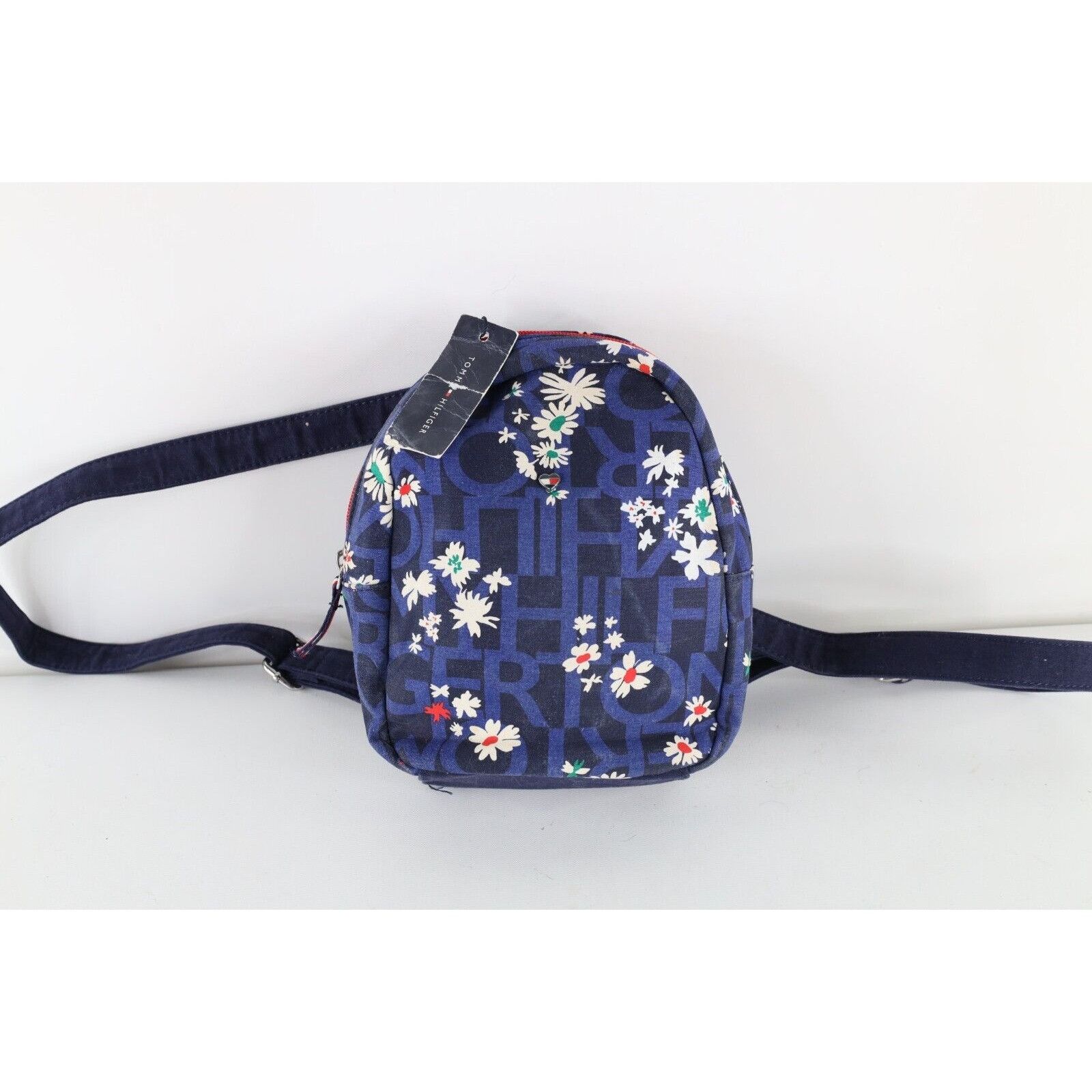 Tommy Hilfiger × Vintage Deadstock Vintage 90s Tommy Hilfiger Flower Mini Backpack Size ONE SIZE - 1 Thumbnail