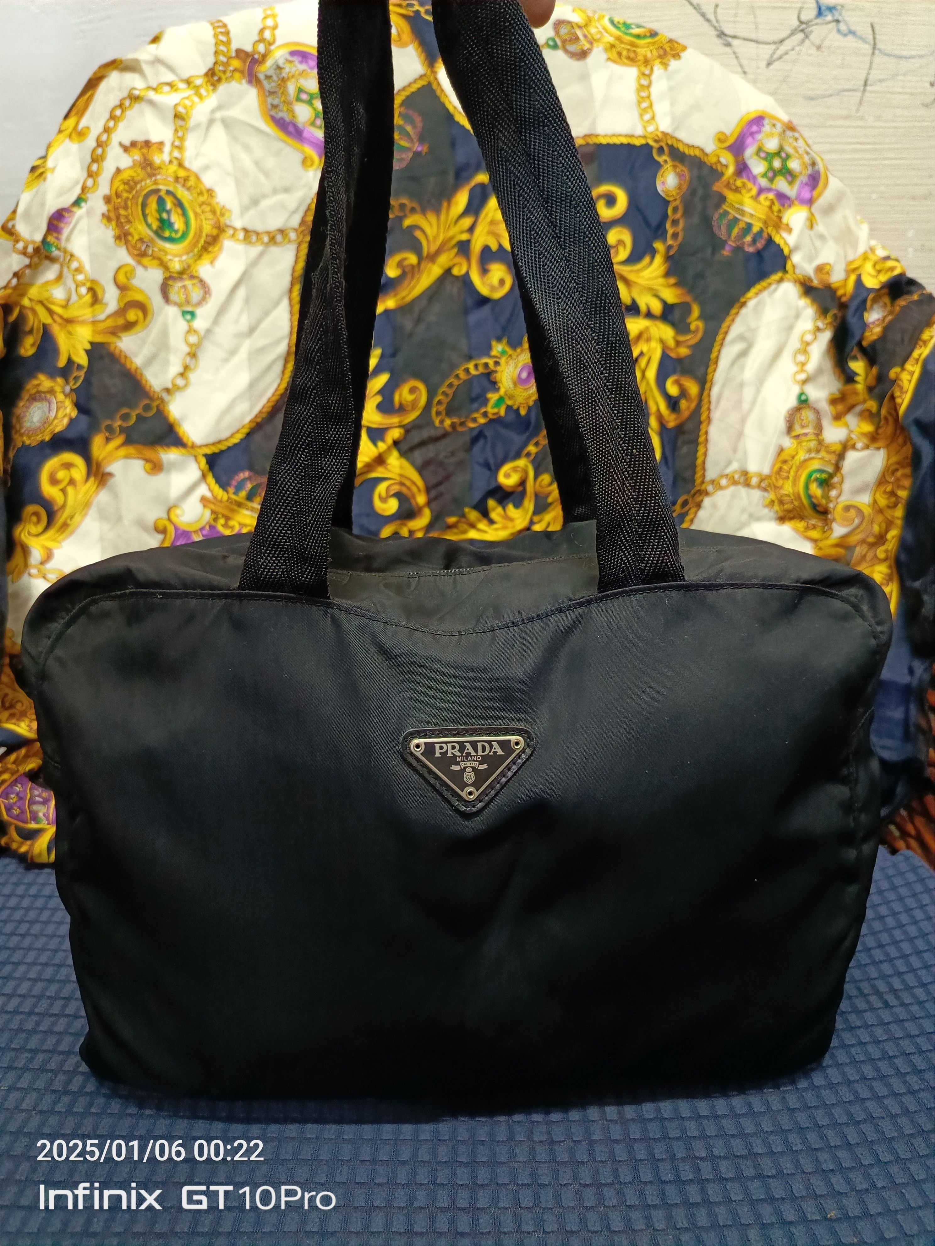 Prada Vintage Prada beg Size 34 - 4 Thumbnail