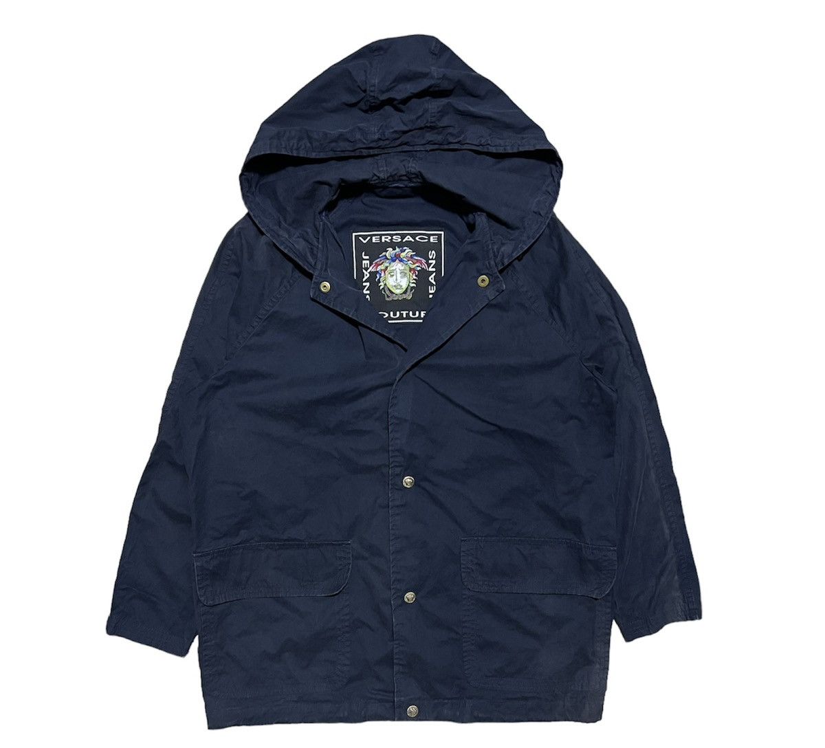 VERSACE Fishtail Hooded Jacket