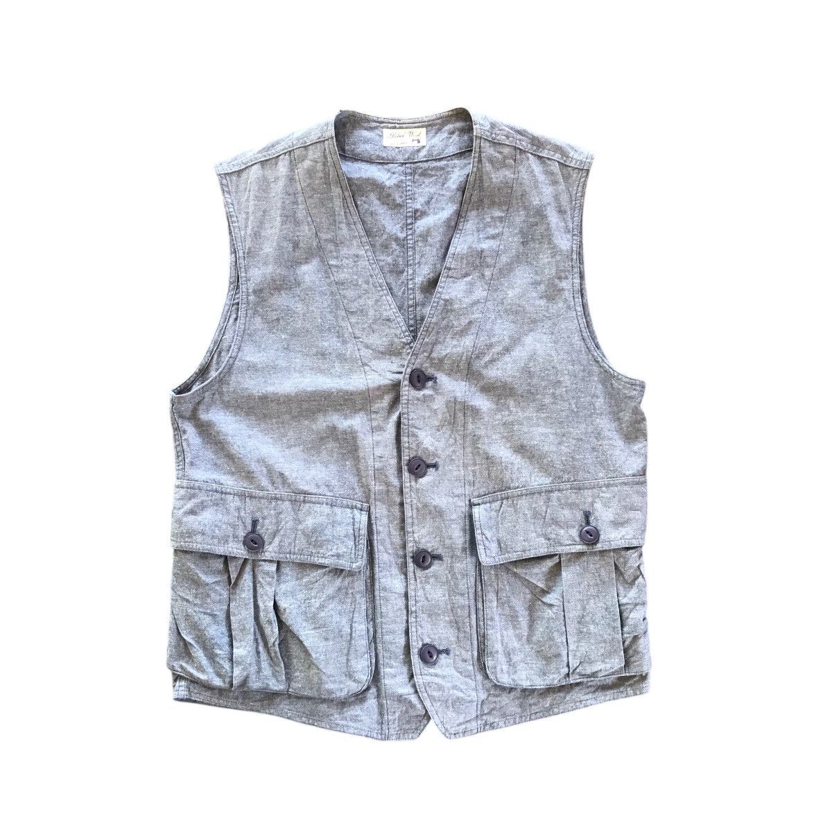 Global Work × Japanese Brand Global Work Tactical Vest Jacket Size US M / EU 48-50 / 2 - 1 Thumbnail