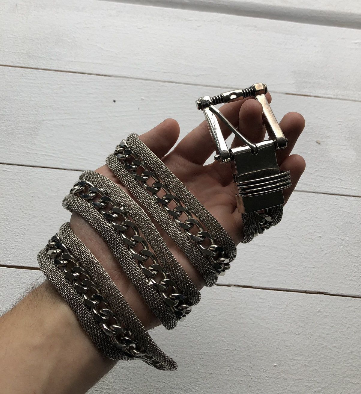 Other RARE FULL METAL PUNK OPIUM BELT OS GOTHIC Size ONE SIZE - 6 Thumbnail