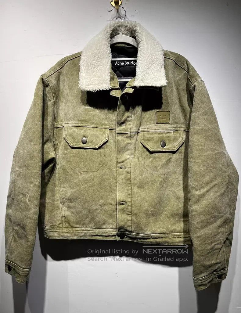 Acne Studios Acne Studios SS23 Face expression single-breasted removabl Size US S / EU 44-46 / 1 - 1 Thumbnail