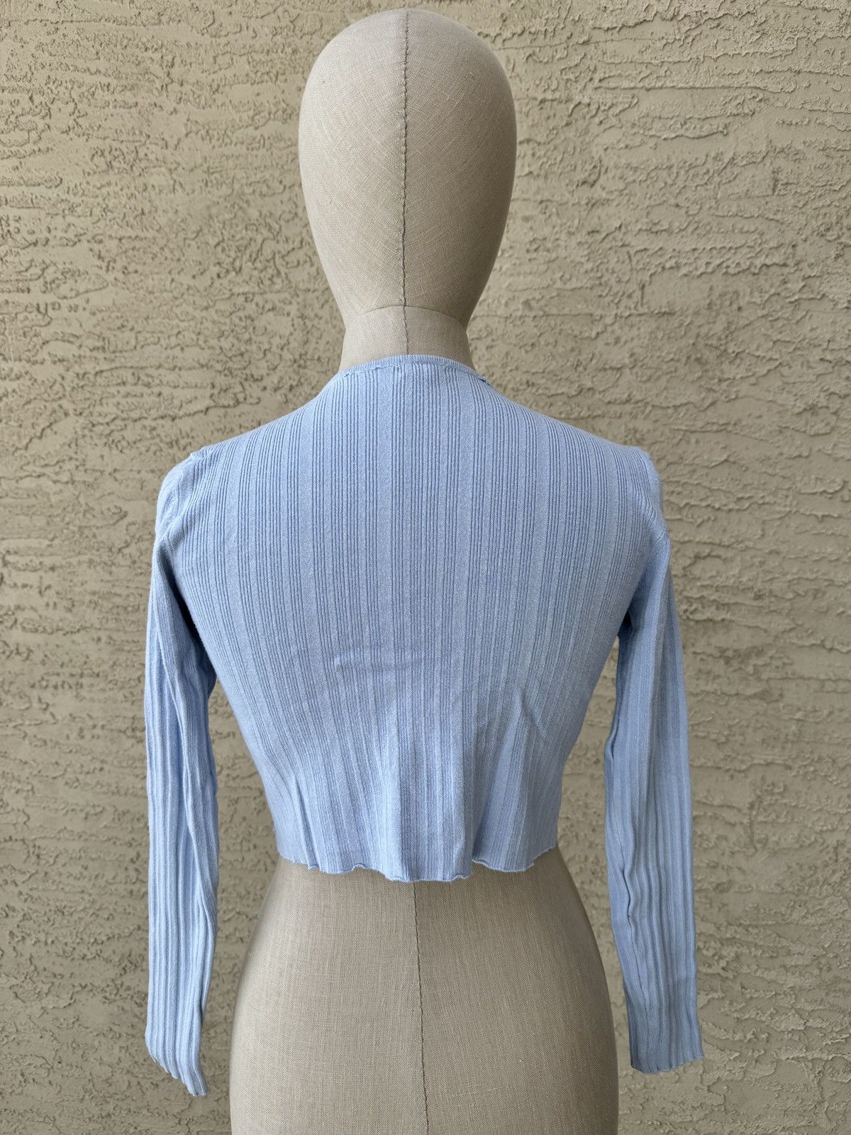 Garage BABY BLUE GARAGE KNIT LONG SLEEVE Size S / US 4 / IT 40 - 3 Thumbnail